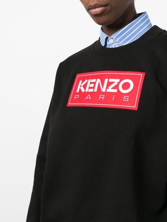 Kenzo KENZO Women Hoodies FC62SW002 4MF99J Black Size XS / US 0-2 / IT 36-38 - 3 Thumbnail