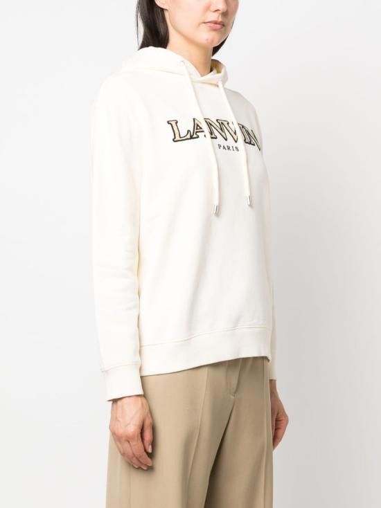 Lanvin LANVIN Women Hoodies RWHO0003 J209012 White Size XS / US 0-2 / IT 36-38 - 5 Thumbnail