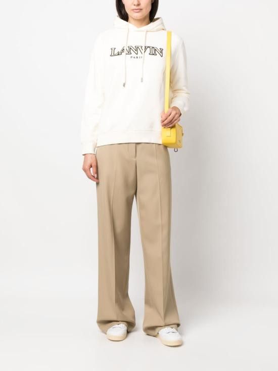 Lanvin LANVIN Women Hoodies RWHO0003 J209012 White Size XS / US 0-2 / IT 36-38 - 2 Thumbnail