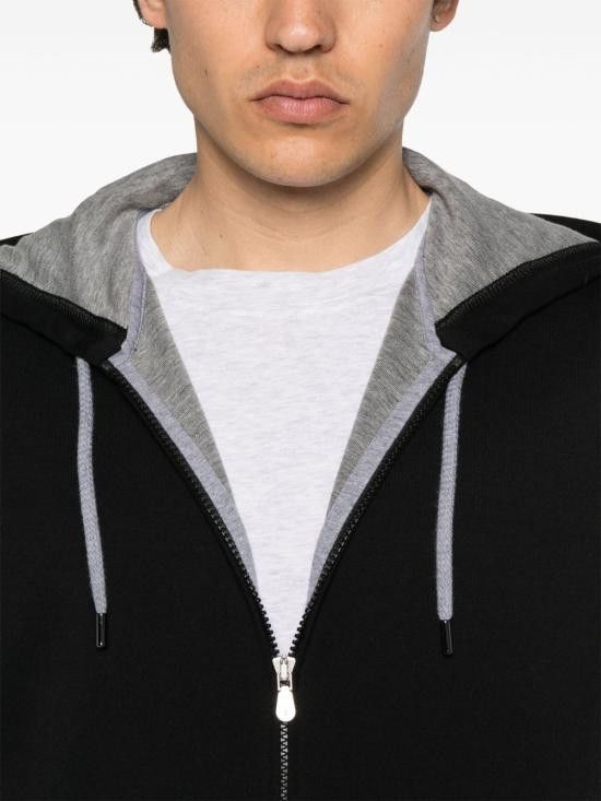 Brunello Cucinelli BRUNELLO CUCINELLI Women Hoodies YM8319079G C101 Black Size XS / US 0-2 / IT 36-38 - 5 Thumbnail