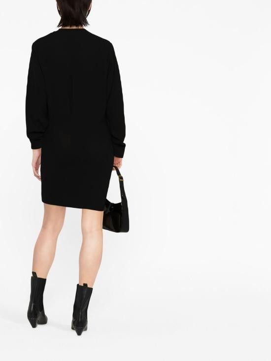 Isabel Marant ISABEL MARANT Women Short Skirts RO0068FA A1J29I LAZELI01BK Black Size S / US 4 / IT 40 - 4 Thumbnail