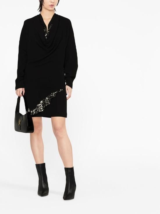 Isabel Marant ISABEL MARANT Women Short Skirts RO0068FA A1J29I LAZELI01BK Black Size M / US 6-8 / IT 42-44 - 2 Thumbnail