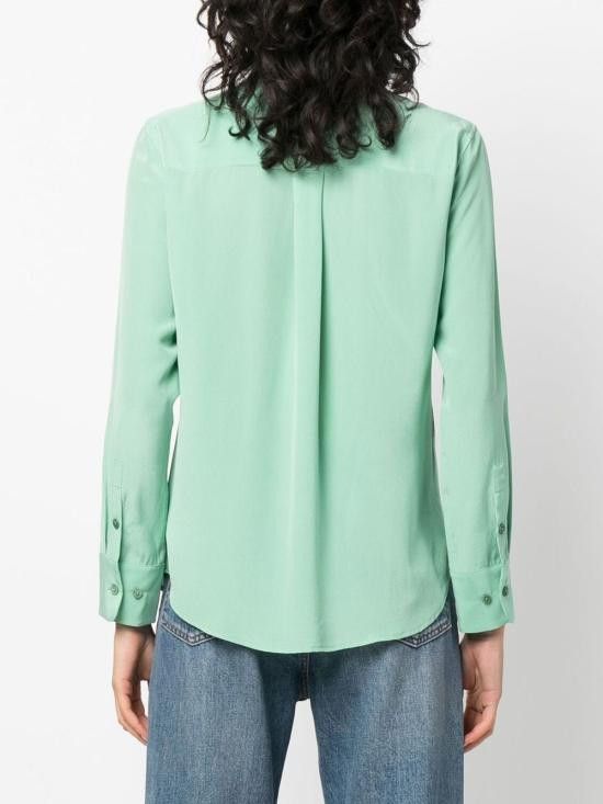 Equipment EQUIPMENT Women Shirts Q23E231 MISTYJADE Green Size S / US 4 / IT 40 - 5 Thumbnail