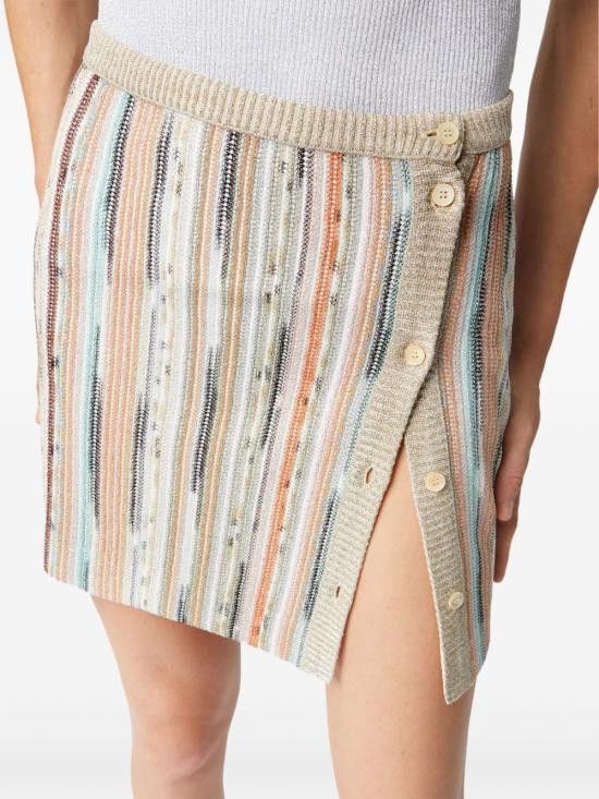 Missoni MISSONI Women Mid Skirts DS25SH0I BR002HSM9KR Orange Size 30" / US 8 / IT 44 - 2 Thumbnail