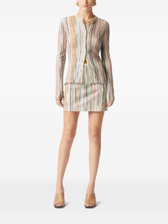 Missoni MISSONI Women Mid Skirts DS25SH0I BR002HSM9KR Orange Size 30" / US 8 / IT 44 - 3 Thumbnail