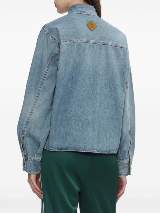 Haikure HAIKURE Women Shirts HEW06083DF127 L0875 Blue Size M / US 6-8 / IT 42-44 - 3 Thumbnail
