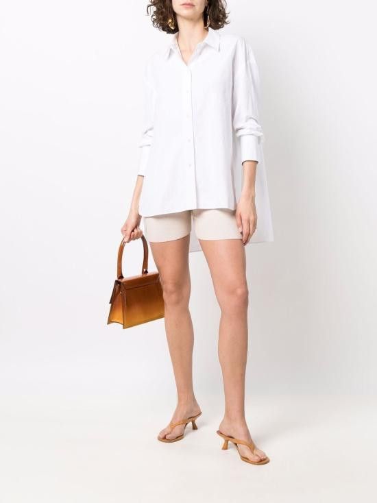 Jacquemus JACQUEMUS Women Shorts & Burmudas 213KN004 2060BEIGE Beige Size 26" / US 2 / IT 38 - 3 Thumbnail