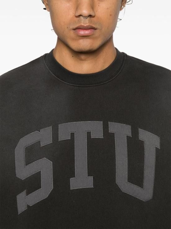 Stussy STUSSY Men Hoodies 118577 0001 Black Size US L / EU 52-54 / 3 - 2 Thumbnail