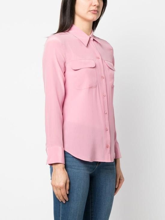 Equipment EQUIPMENT Women Shirts Q23E231 WILDROSE Pink Size S / US 4 / IT 40 - 4 Thumbnail