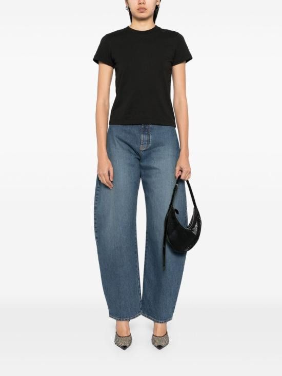 Alaia ALAIA Women Denim Pants AA9P0176T536A 525 Blue Size 27" / US 4 / IT 40 - 3 Thumbnail
