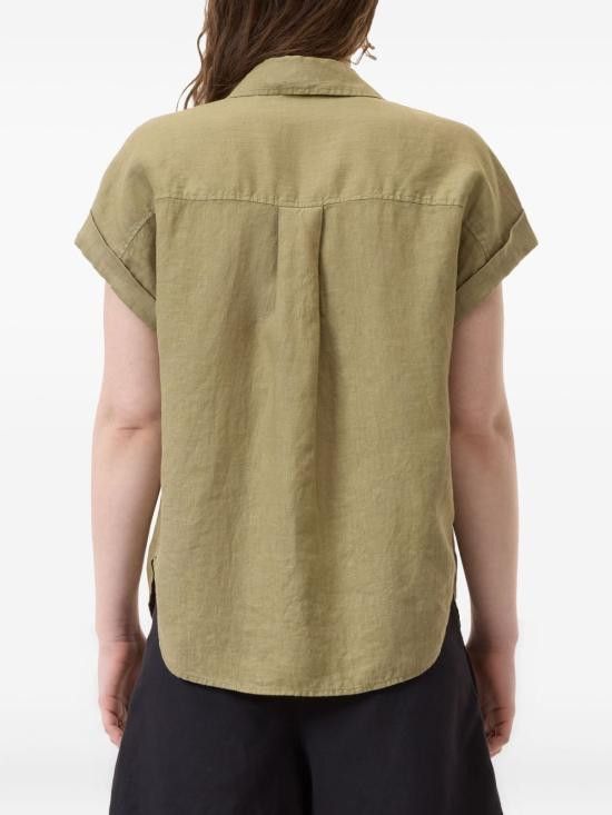 CLOSED CLOSED Women Shirts C94364 29S30648 Green Size M / US 6-8 / IT 42-44 - 3 Thumbnail