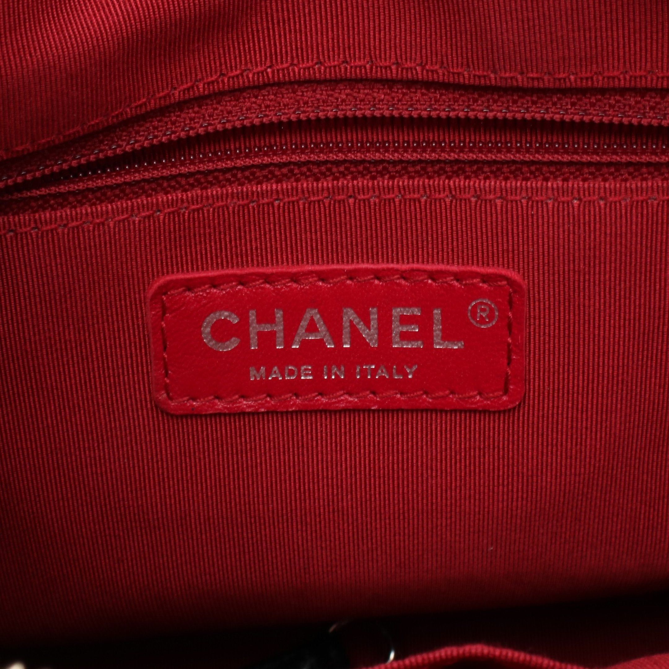 Chanel Chanel Gabriel De Chanel Large Hobo Chain Shoulder Bag Tweed Leather Navy Black Multicolor Combination Metal Fittings Size ONE SIZE - 4 Thumbnail