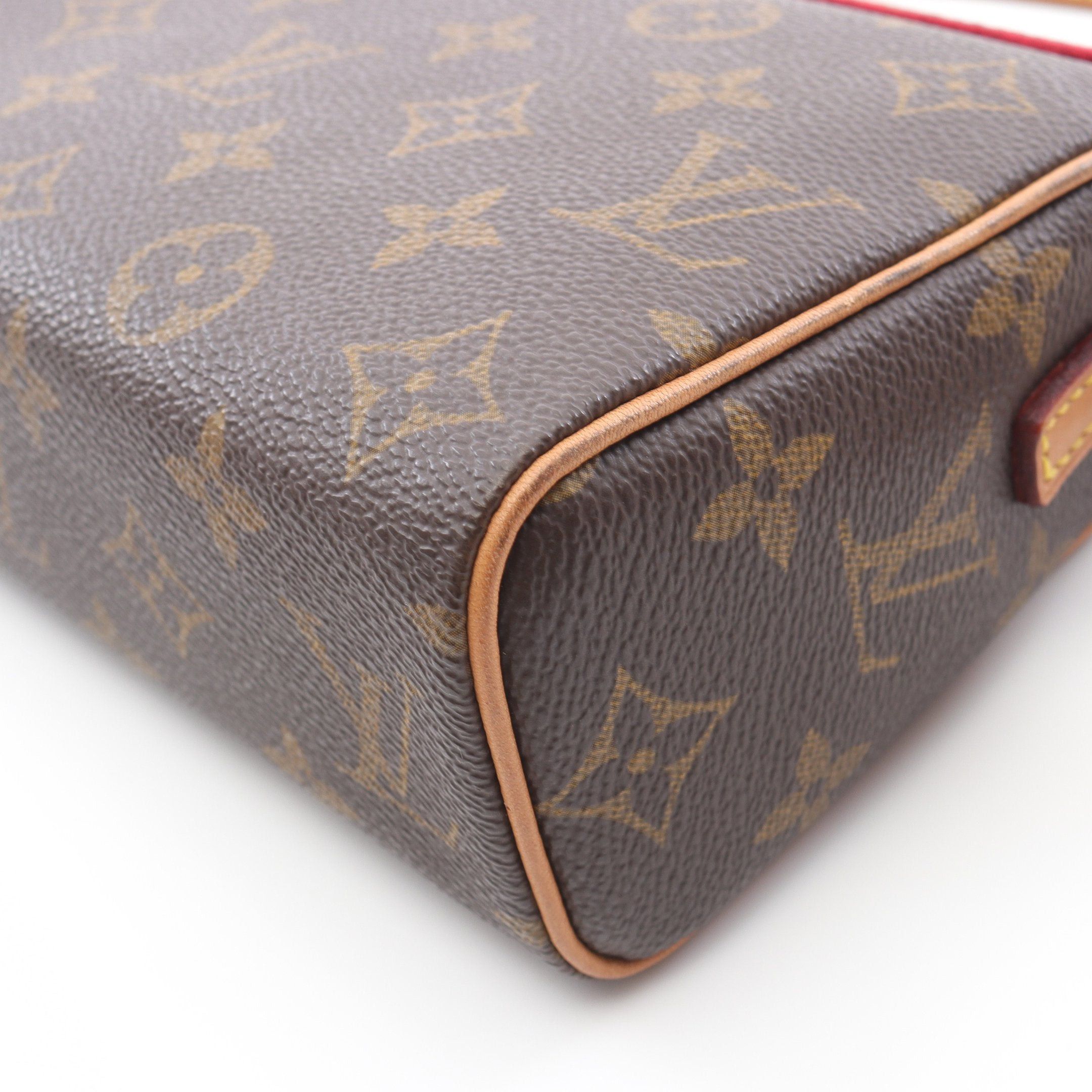 Louis Vuitton Louis Vuitton Recital Monogram Handbag Leather Brown Size ONE SIZE - 7 Thumbnail