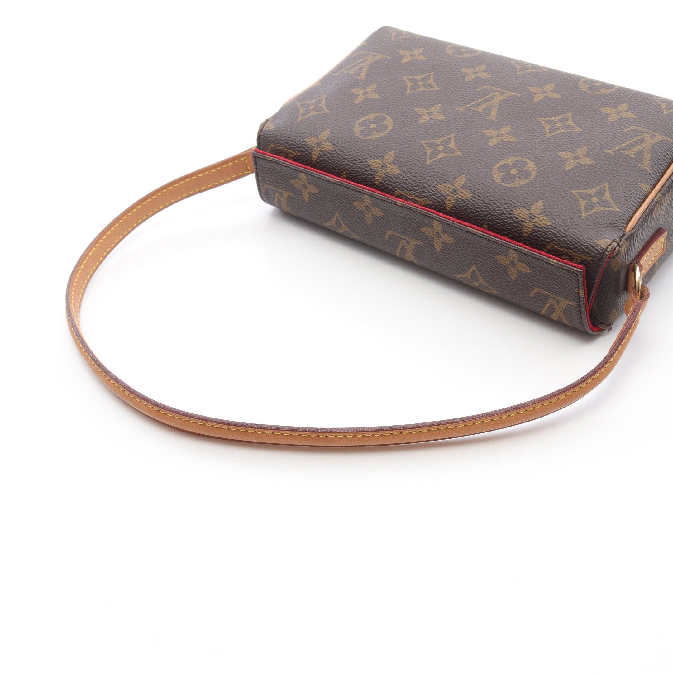 Louis Vuitton Louis Vuitton Recital Monogram Handbag Leather Brown Size ONE SIZE - 8 Thumbnail