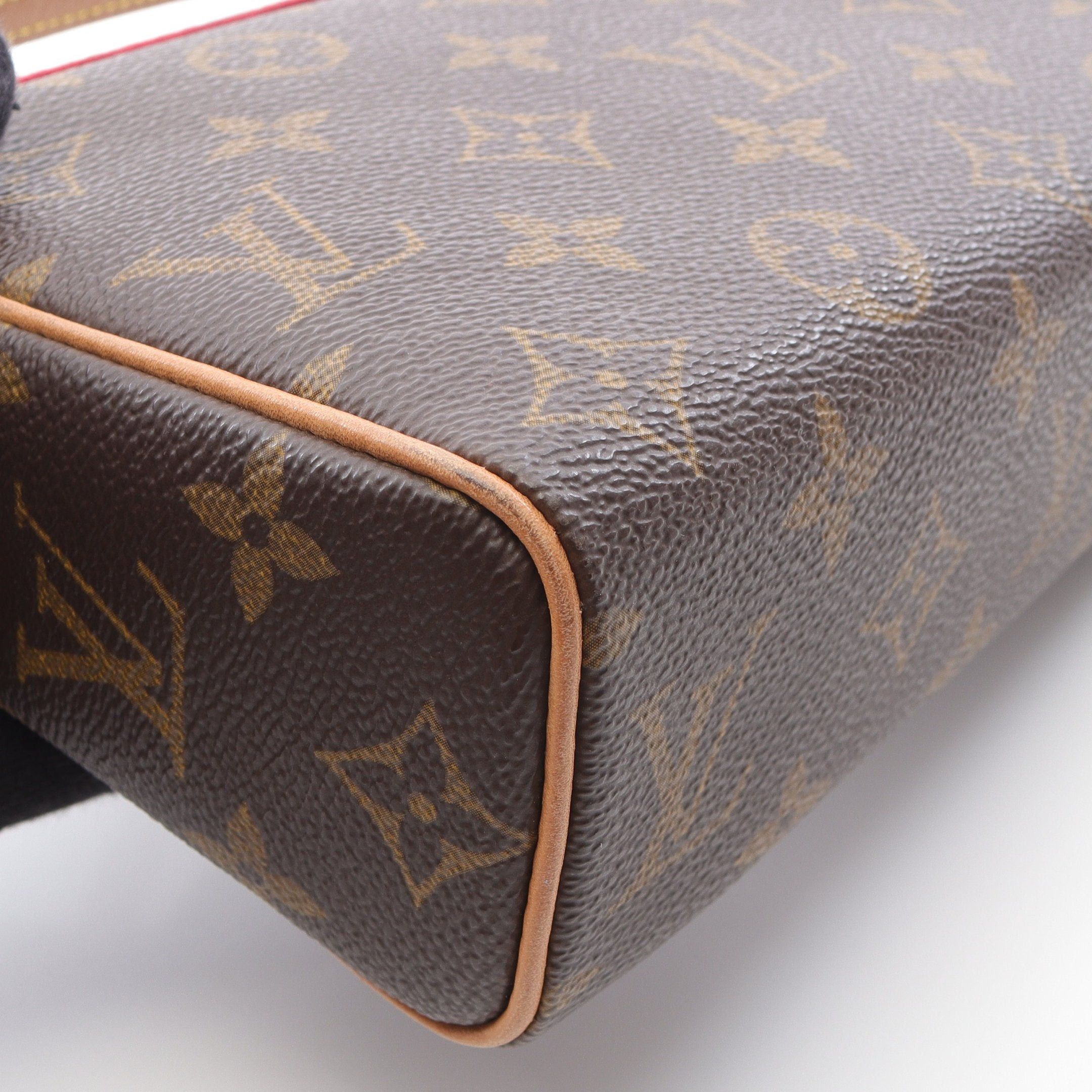 Louis Vuitton Louis Vuitton Recital Monogram Handbag Leather Brown Size ONE SIZE - 6 Thumbnail