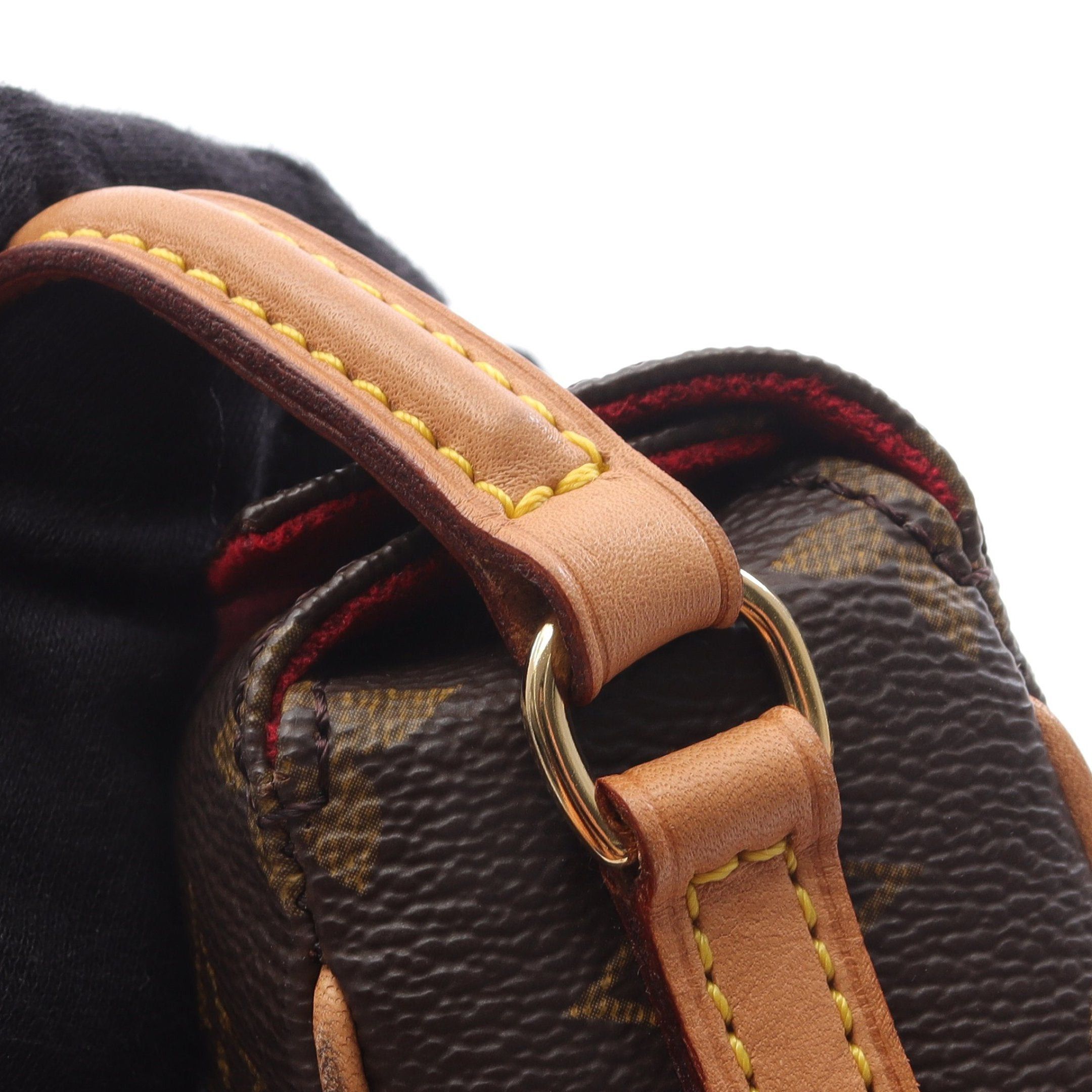 Louis Vuitton Louis Vuitton Recital Monogram Handbag Leather Brown Size ONE SIZE - 10 Thumbnail