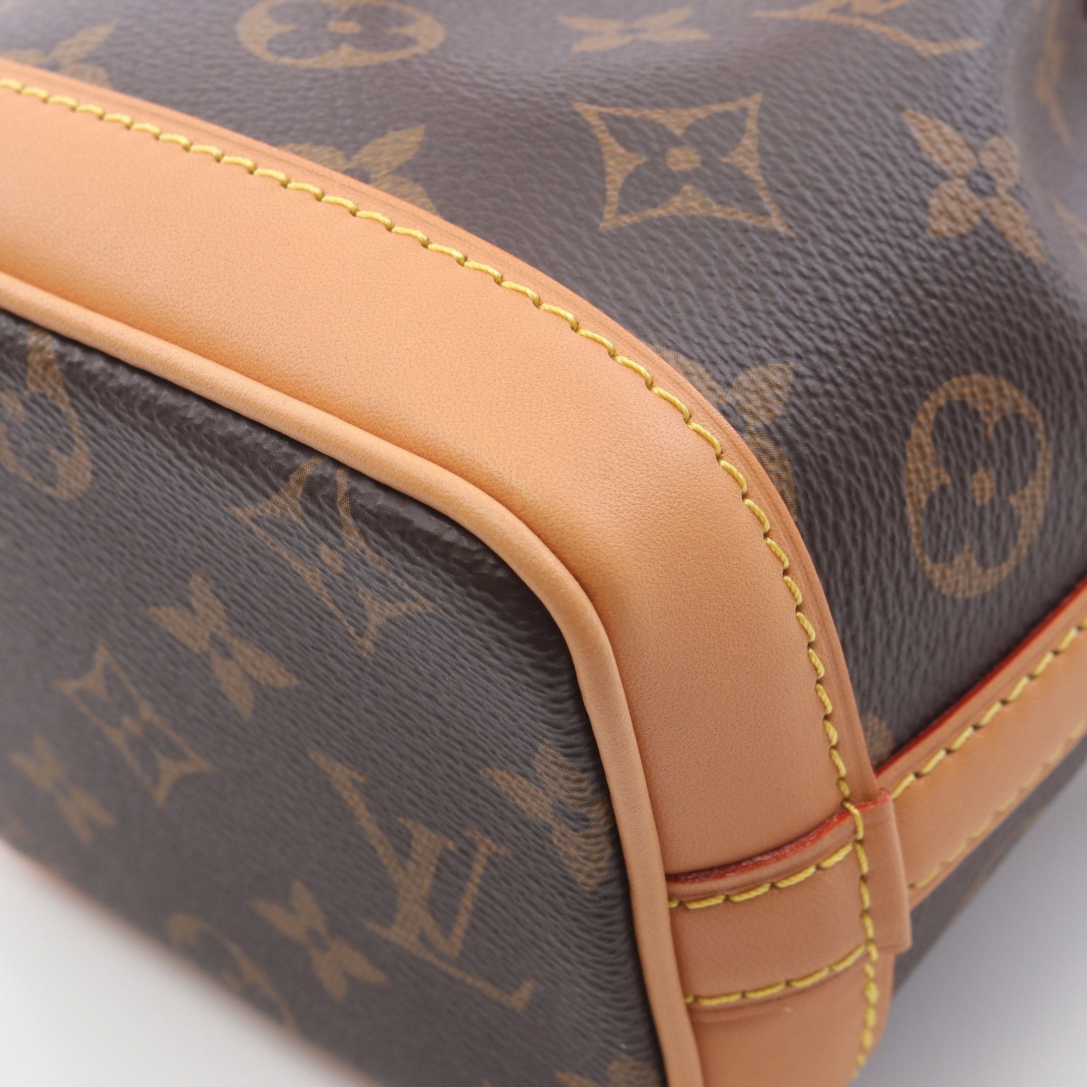 Louis Vuitton Louis Vuitton Nano Noe Monogram Handbag Leather Brown Size ONE SIZE - 5 Thumbnail