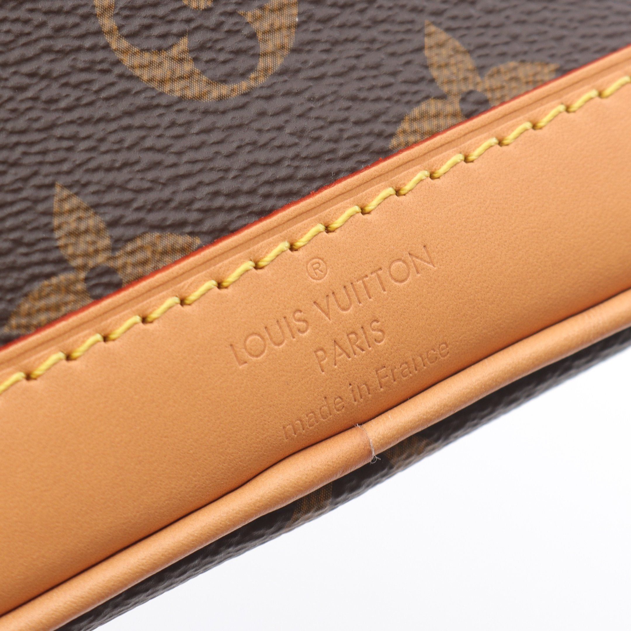 Louis Vuitton Louis Vuitton Nano Noe Monogram Handbag Leather Brown Size ONE SIZE - 4 Thumbnail