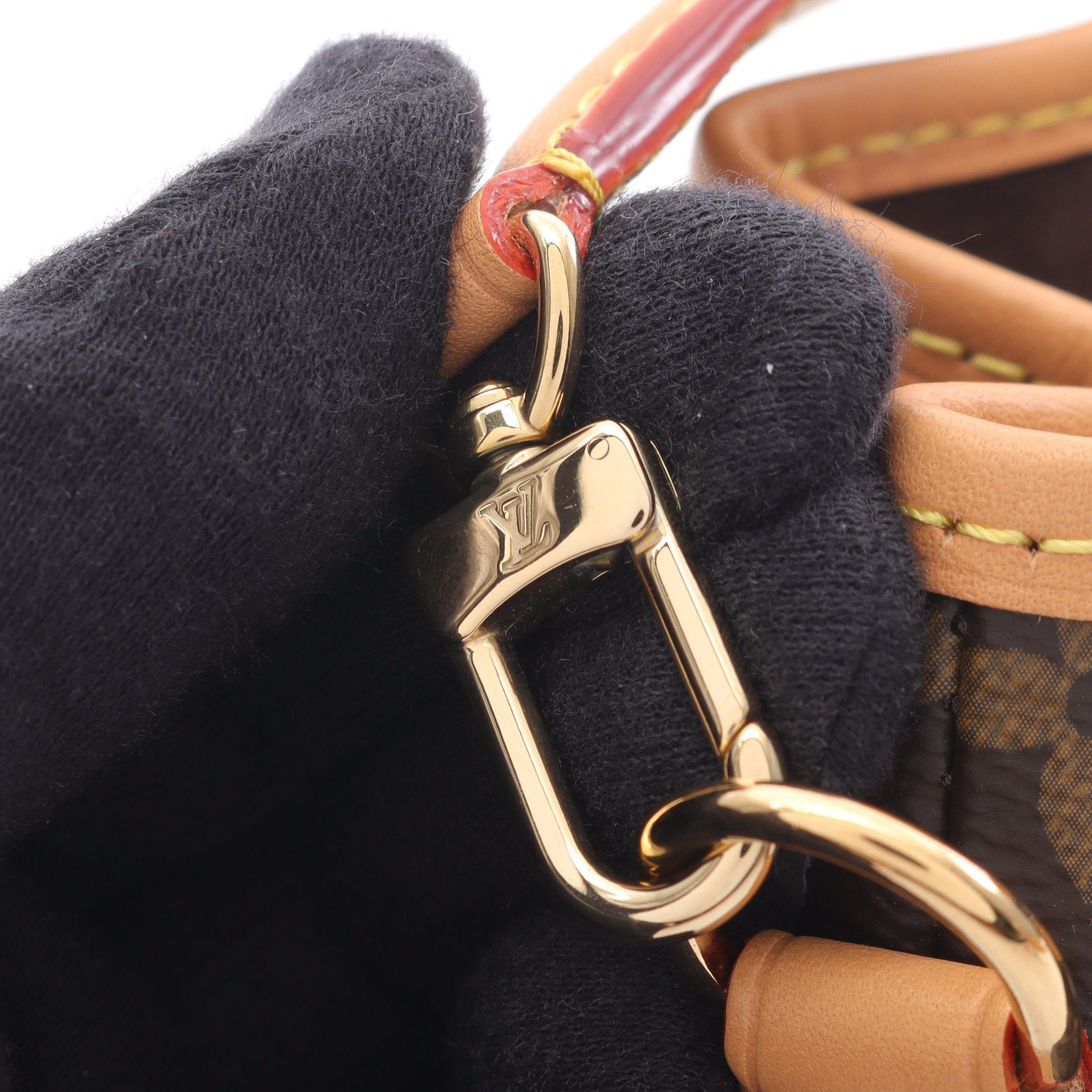 Louis Vuitton Louis Vuitton Nano Noe Monogram Handbag Leather Brown Size ONE SIZE - 7 Thumbnail