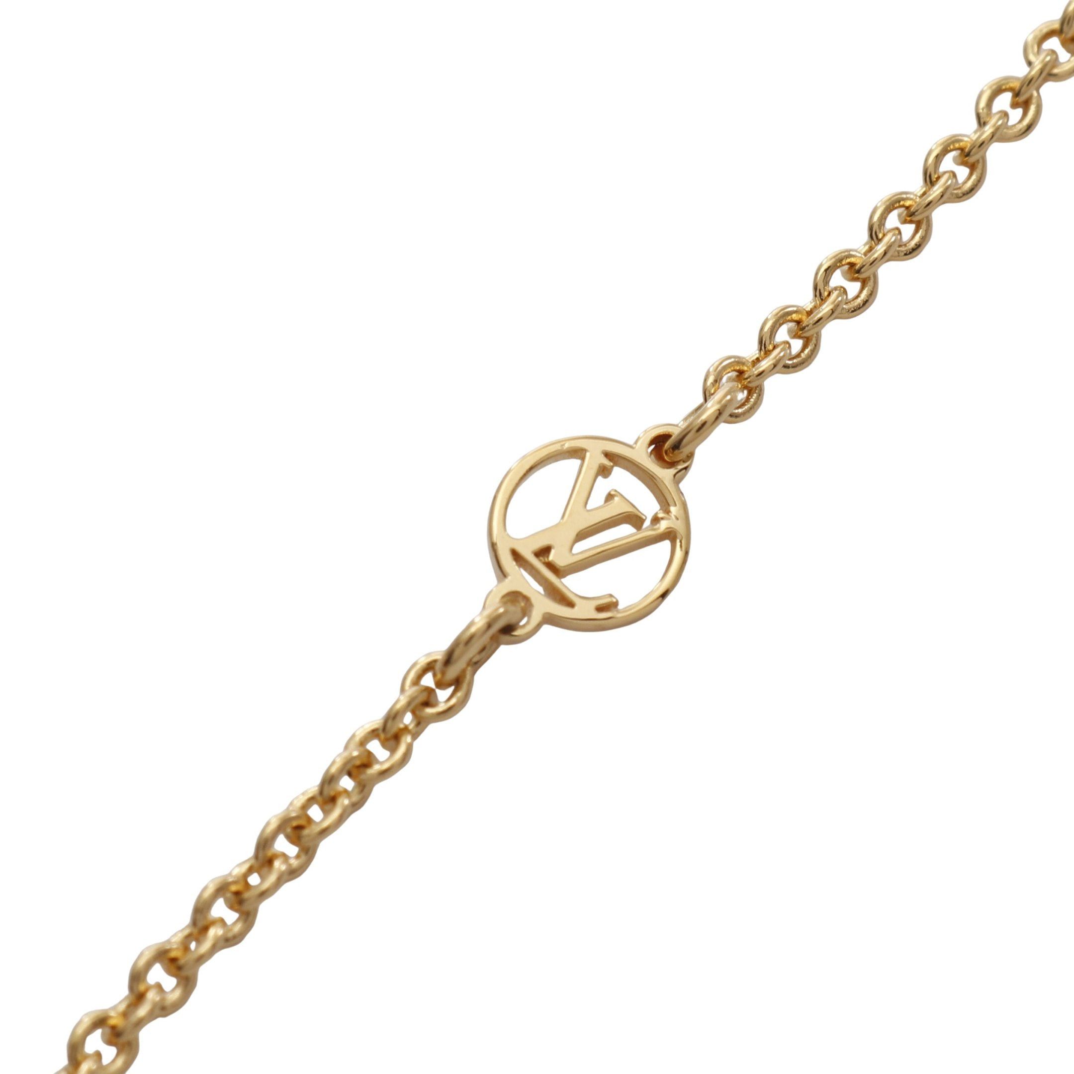 Louis Vuitton Louis Vuitton Essential V Necklace Gp Gold Size ONE SIZE - 7 Thumbnail