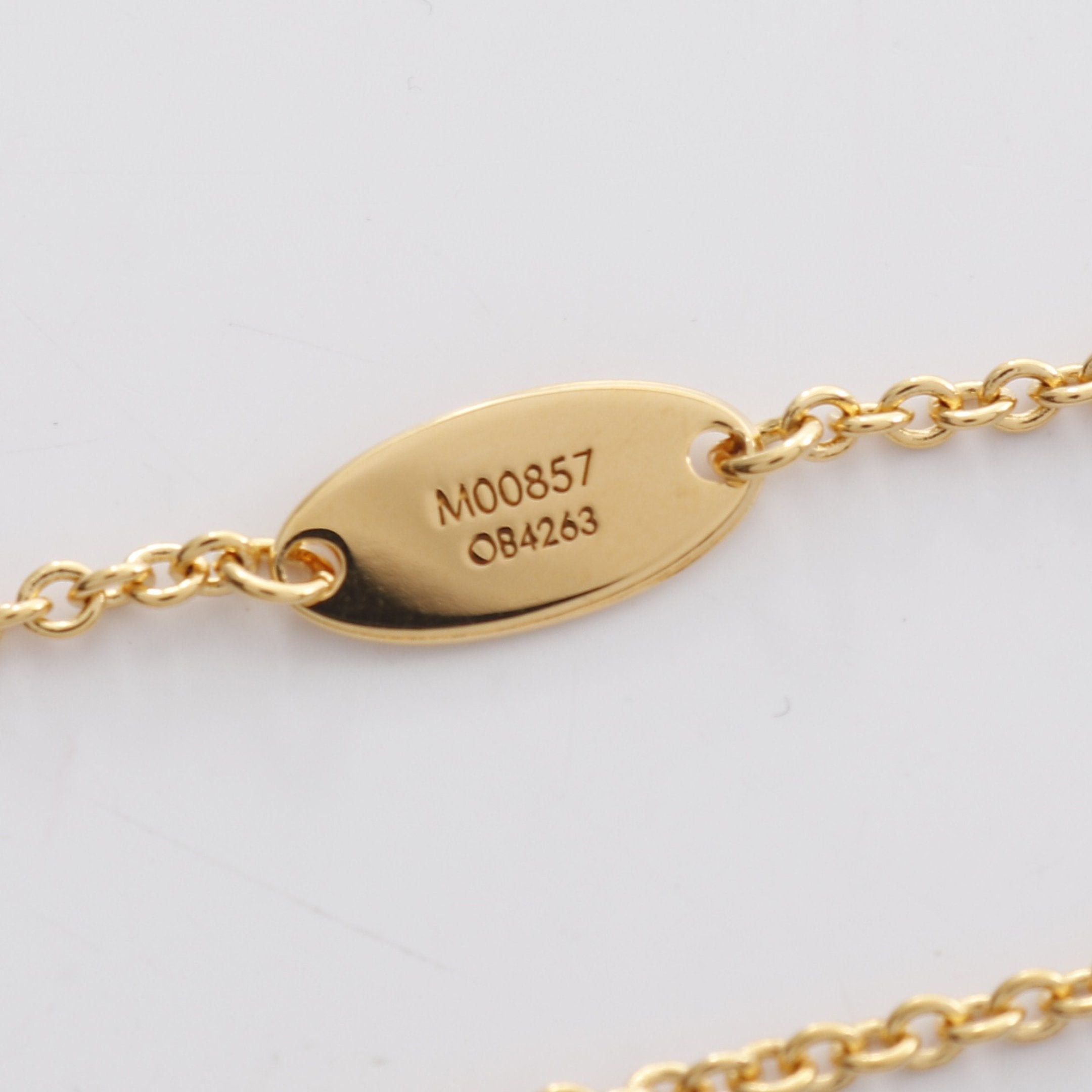 Louis Vuitton Louis Vuitton Essential V Necklace Gp Gold Size ONE SIZE - 5 Thumbnail
