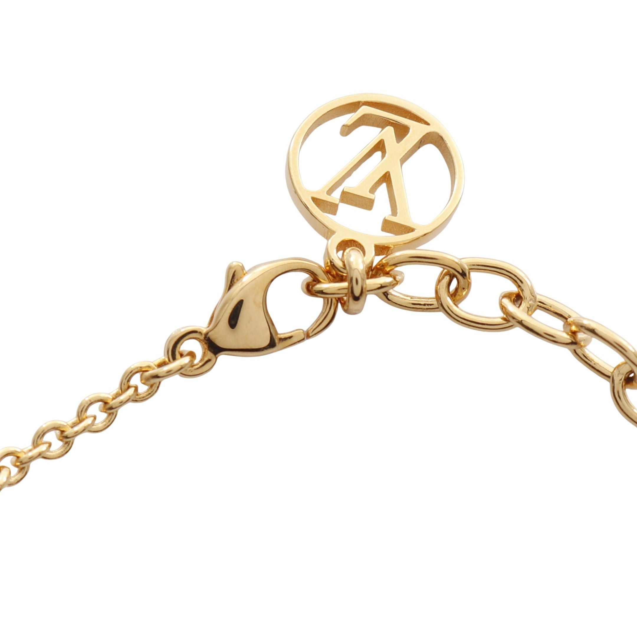 Louis Vuitton Louis Vuitton Essential V Necklace Gp Gold Size ONE SIZE - 3 Thumbnail