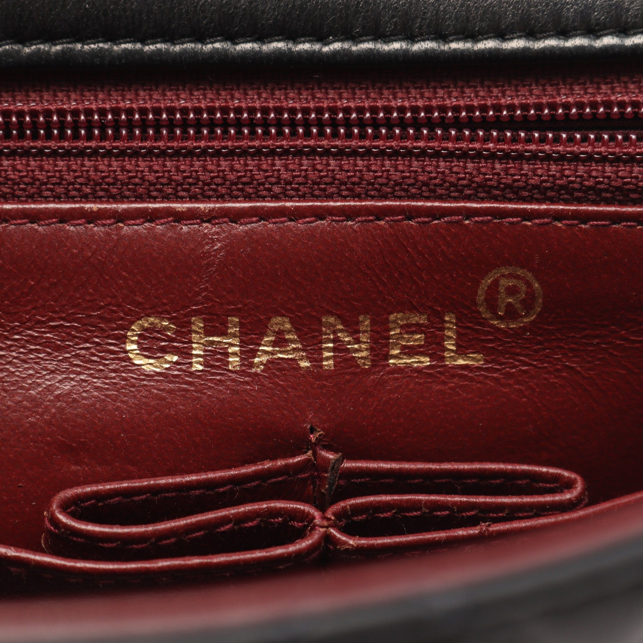 Chanel Chanel Mini Matelasse Single Flap Chain Shoulder Bag Lambskin Black Gold Hardware Size ONE SIZE - 4 Thumbnail