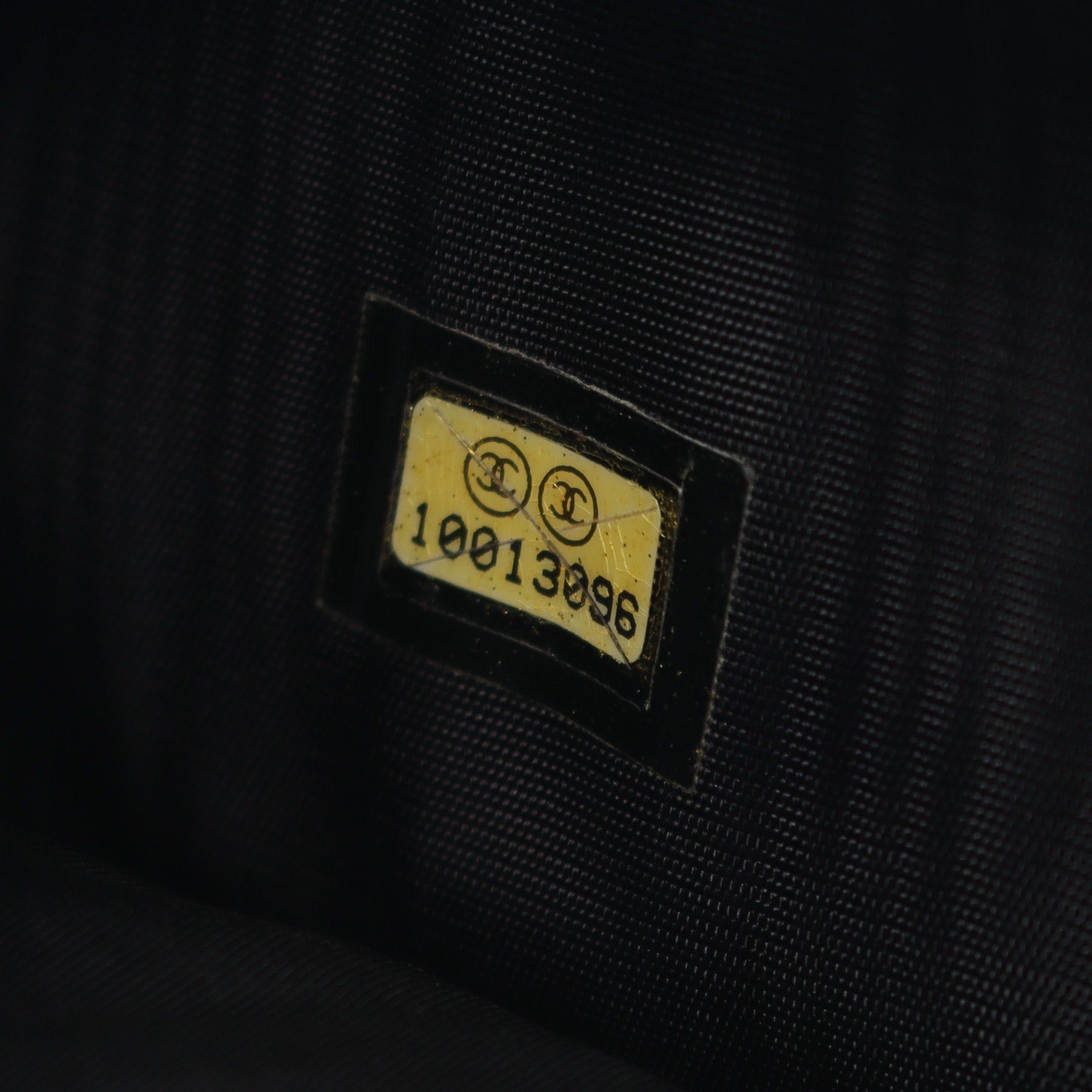 Chanel Chanel Coco Mark Trifold Wallet Caviar Skin Black Gold Hardware Size ONE SIZE - 5 Thumbnail