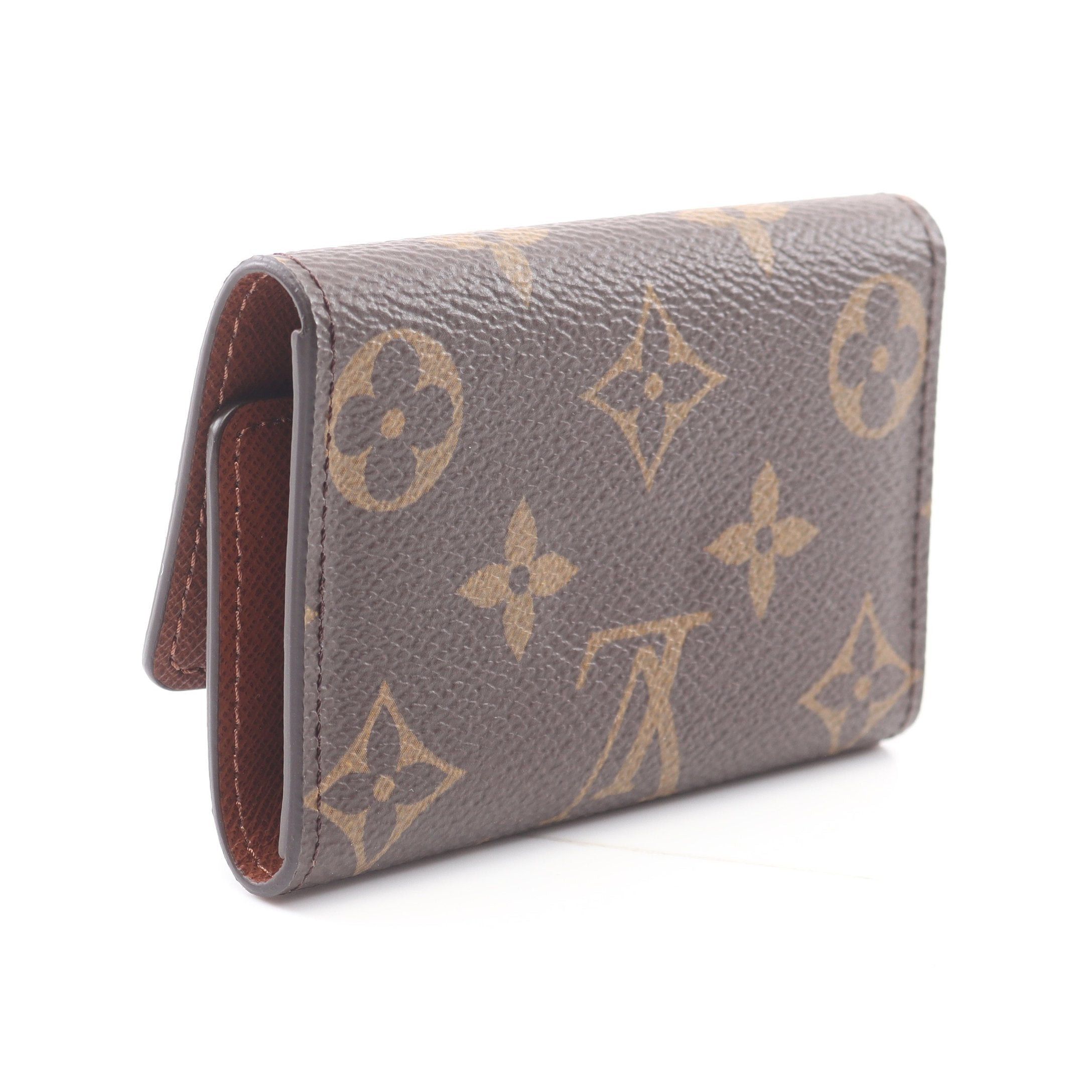 Louis Vuitton Louis Vuitton Multicle 6 Monogram Key Case Brown Size ONE SIZE - 2 Thumbnail