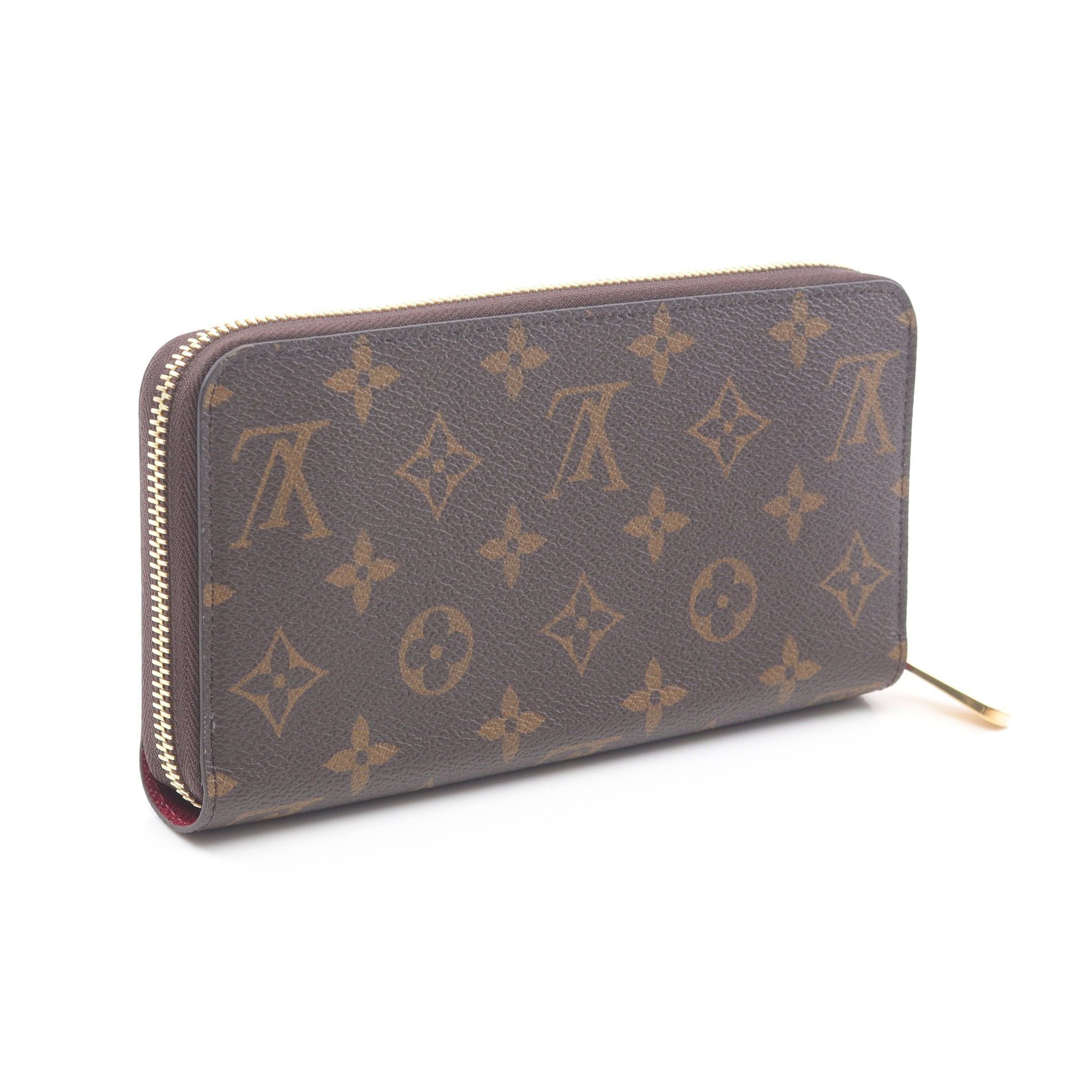 Louis Vuitton Louis Vuitton Zippy Wallet Monogram Fuchsia Round Zipper Long Brown Pink Purple Size ONE SIZE - 2 Thumbnail