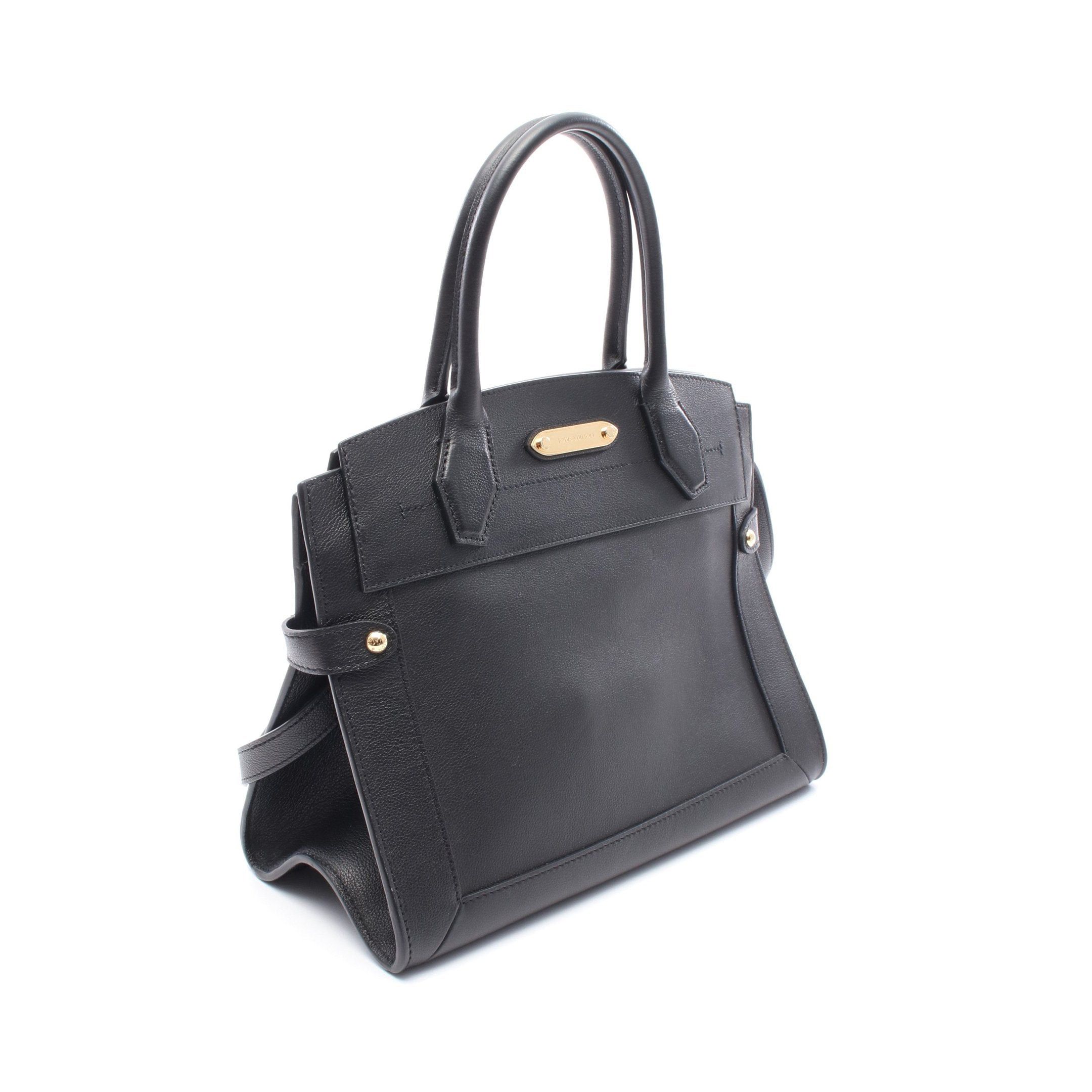 Louis Vuitton Louis Vuitton Steamer Mm Noir Handbag Leather Black Size ONE SIZE - 2 Thumbnail