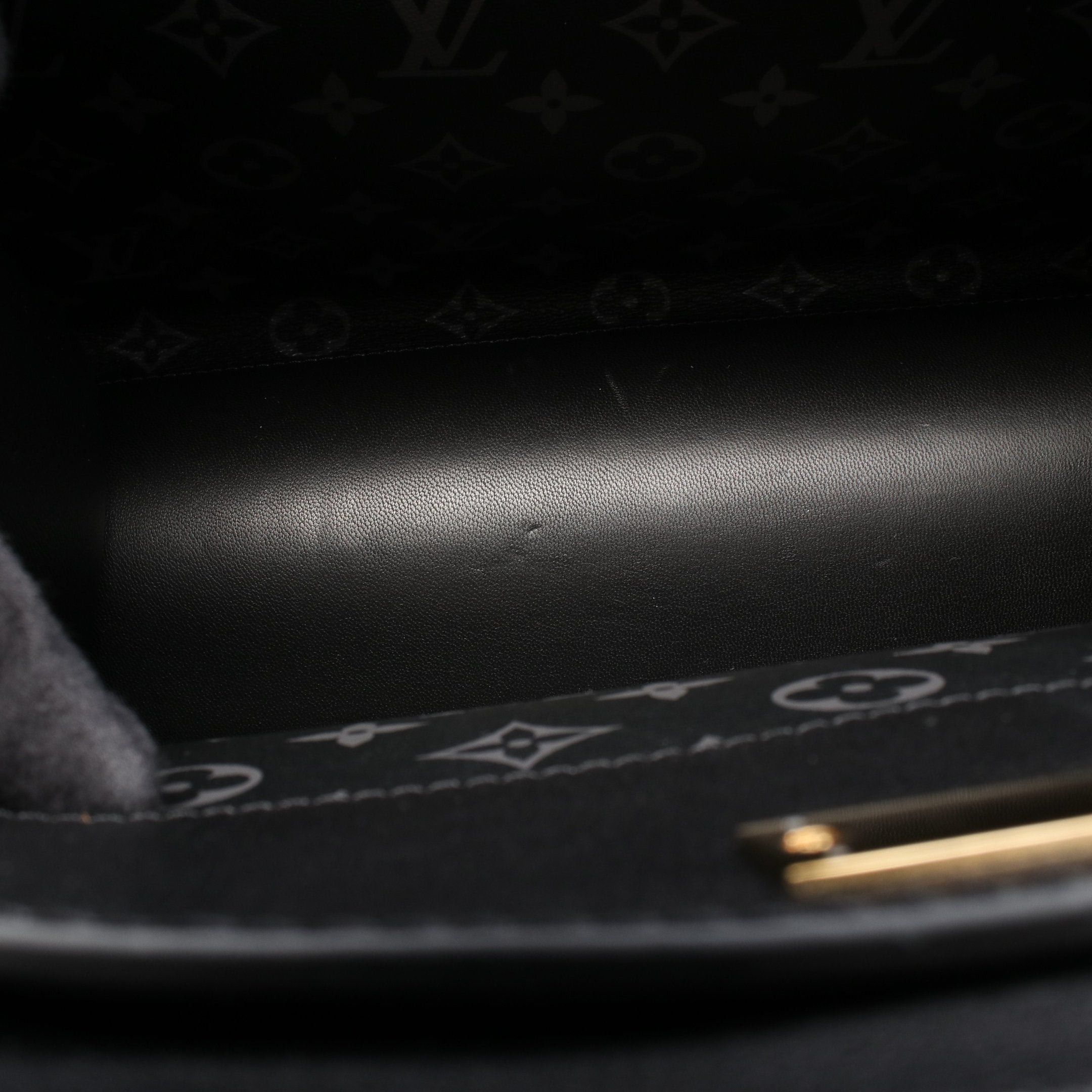 Louis Vuitton Louis Vuitton Steamer Mm Noir Handbag Leather Black Size ONE SIZE - 5 Thumbnail