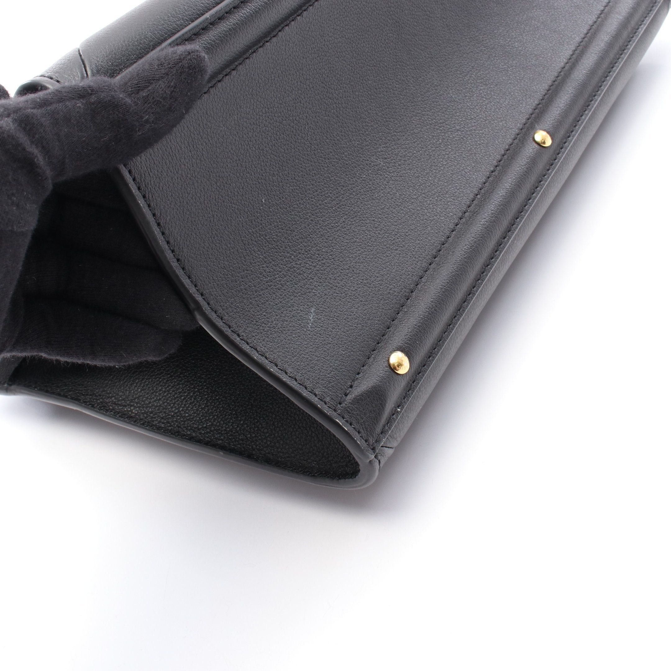 Louis Vuitton Louis Vuitton Steamer Mm Noir Handbag Leather Black Size ONE SIZE - 8 Thumbnail
