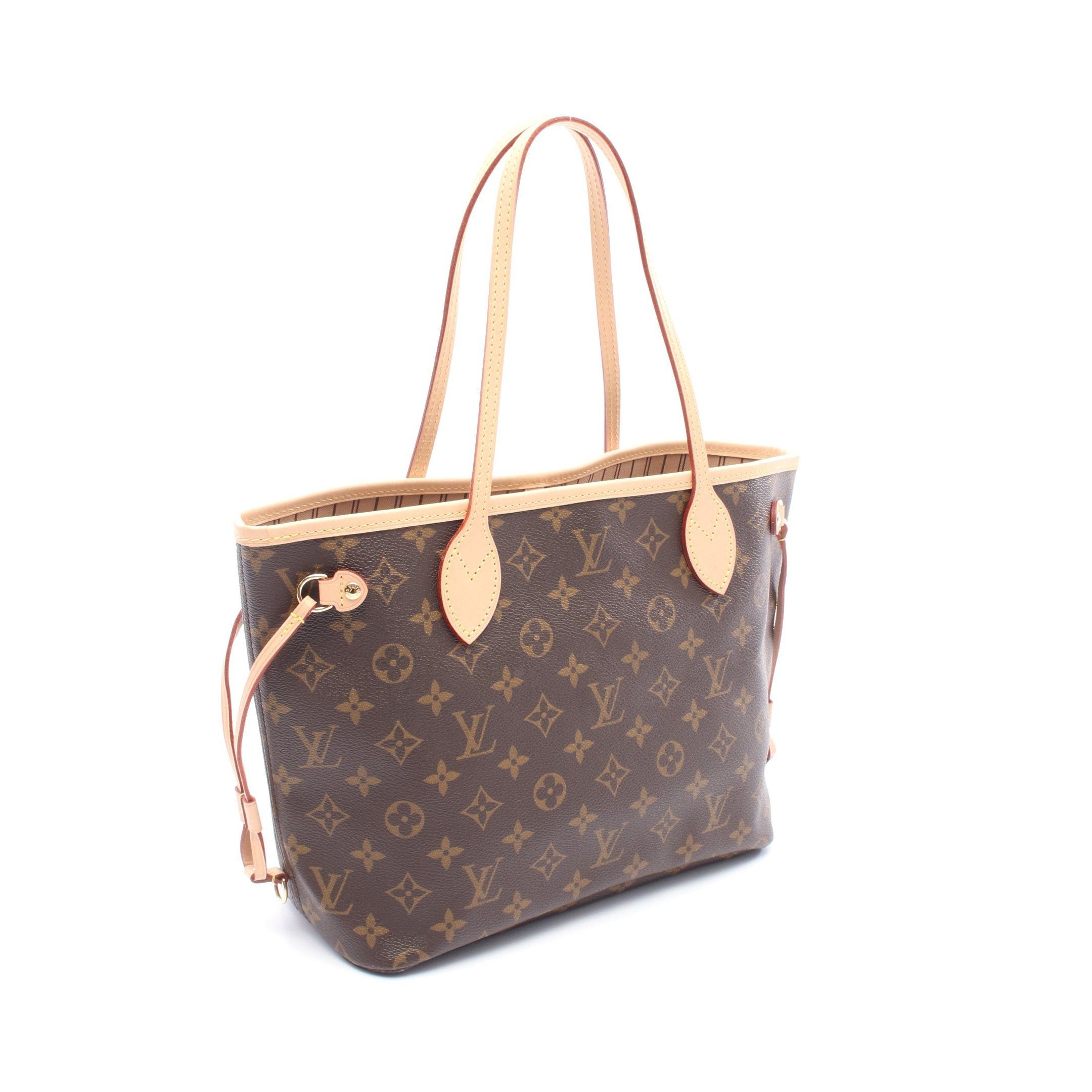 Louis Vuitton Louis Vuitton Neverfull Pm Monogram Handbag Tote Bag Leather Brown Size ONE SIZE - 2 Thumbnail