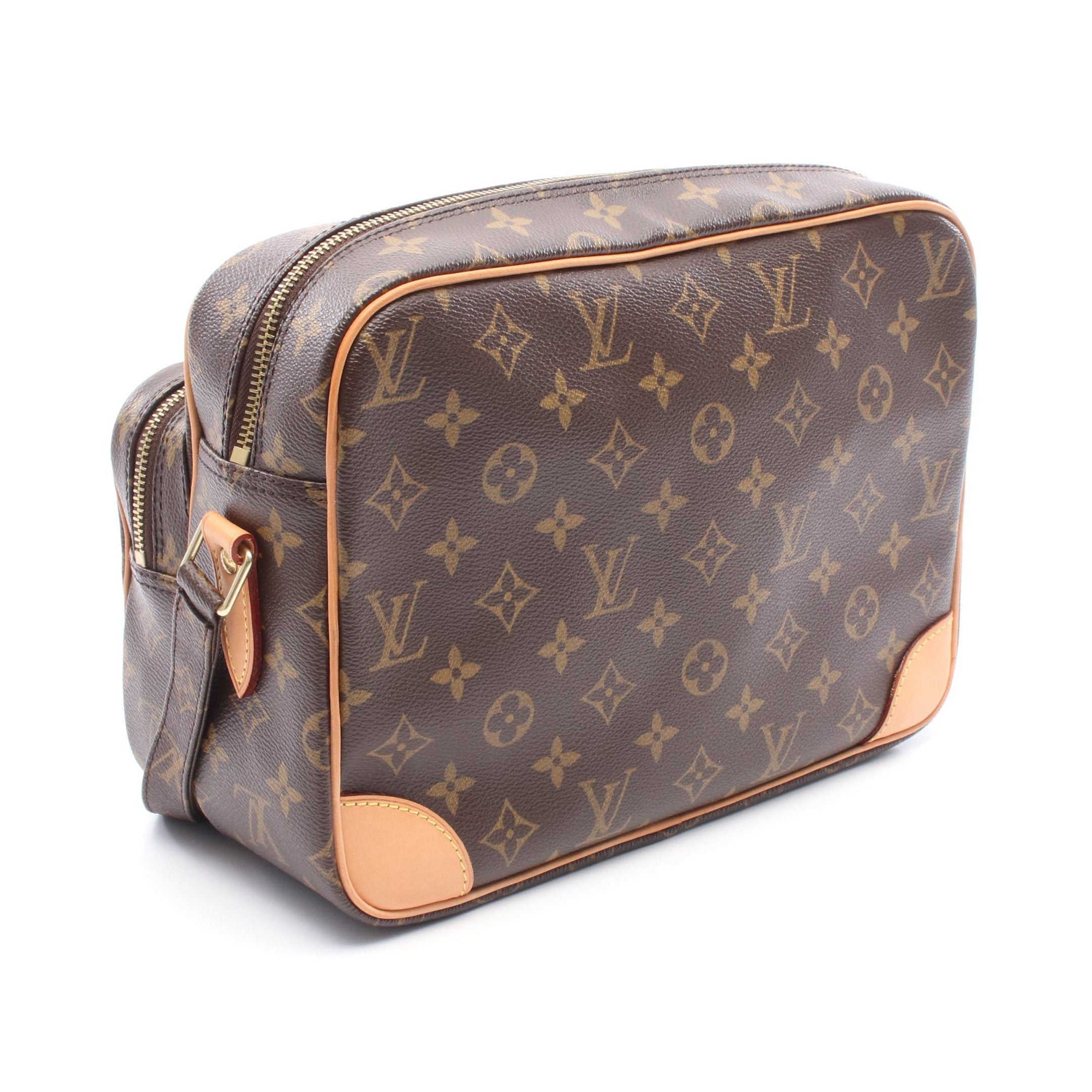 Louis Vuitton Louis Vuitton Nil Monogram Shoulder Bag Leather Brown Size ONE SIZE - 2 Thumbnail