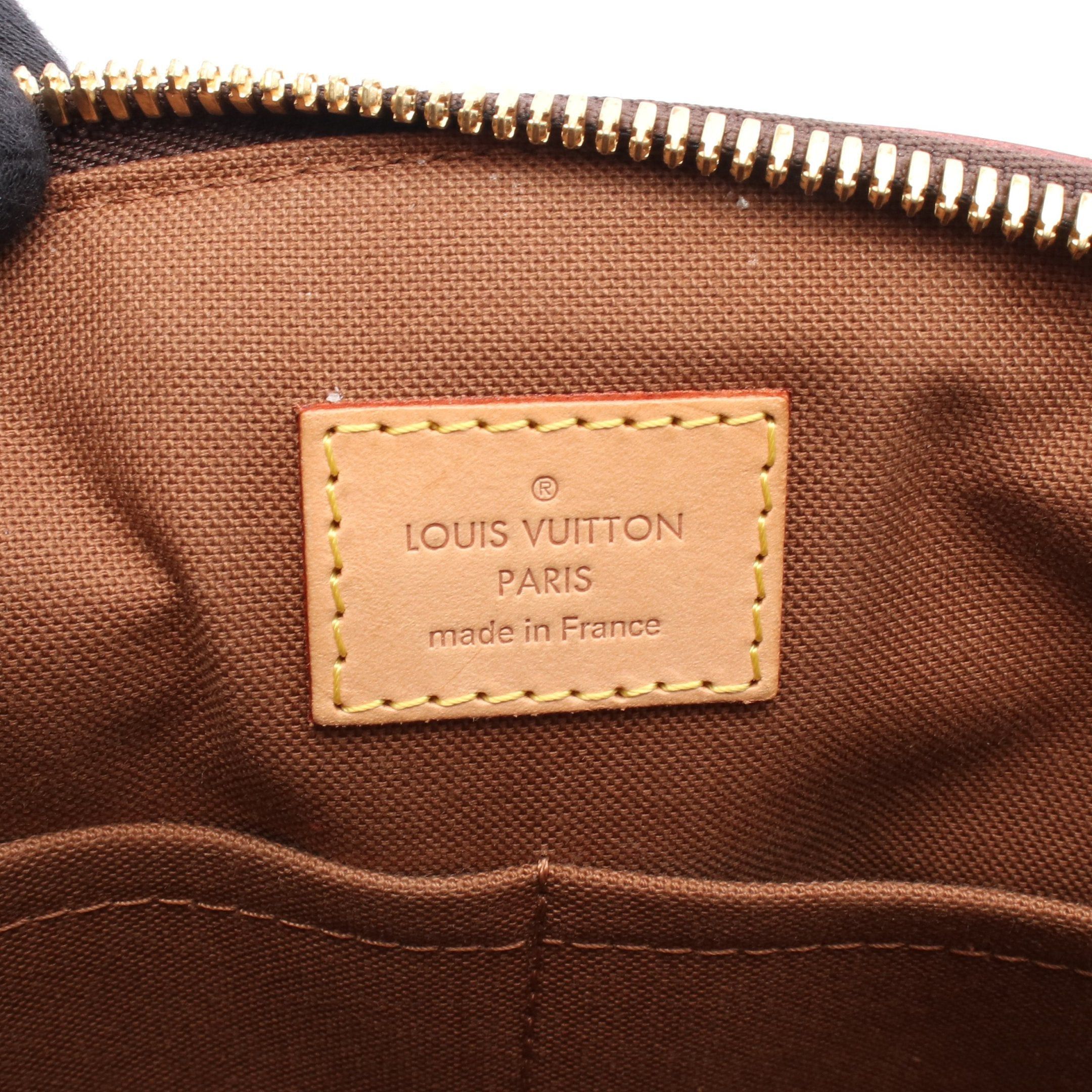 Louis Vuitton Louis Vuitton Tivoli Pm Monogram Handbag Leather Brown Size ONE SIZE - 4 Thumbnail