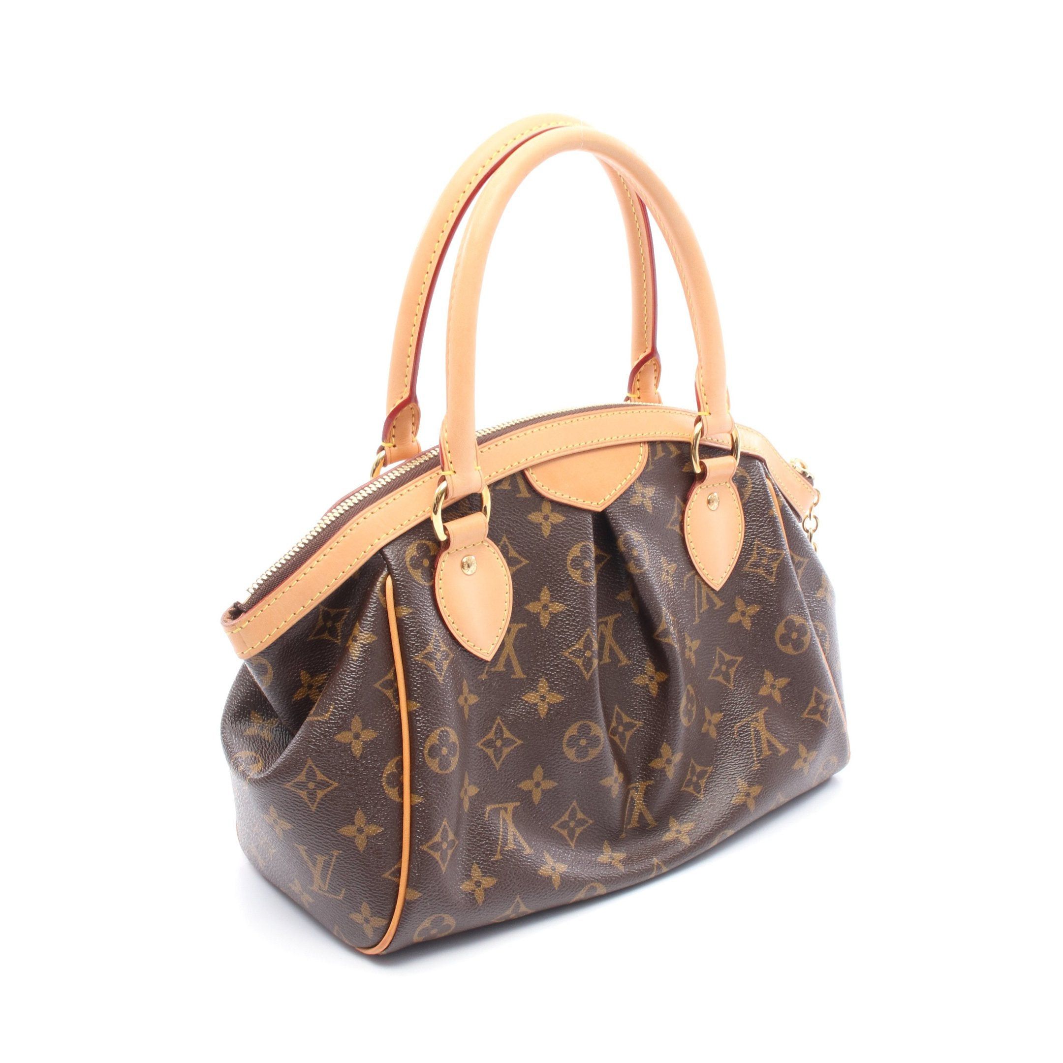 Louis Vuitton Louis Vuitton Tivoli Pm Monogram Handbag Leather Brown Size ONE SIZE - 2 Thumbnail