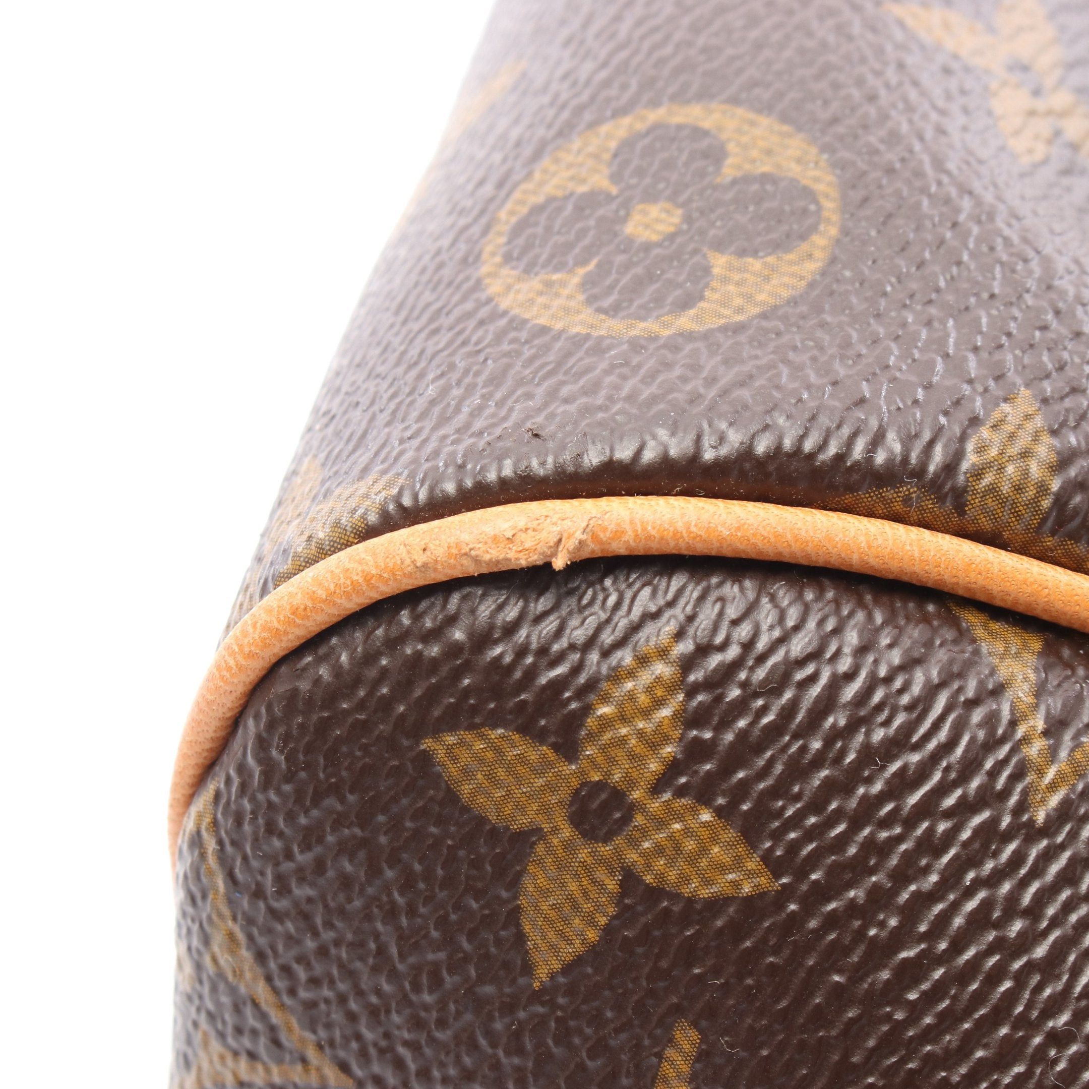 Louis Vuitton Louis Vuitton Tivoli Pm Monogram Handbag Leather Brown Size ONE SIZE - 8 Thumbnail