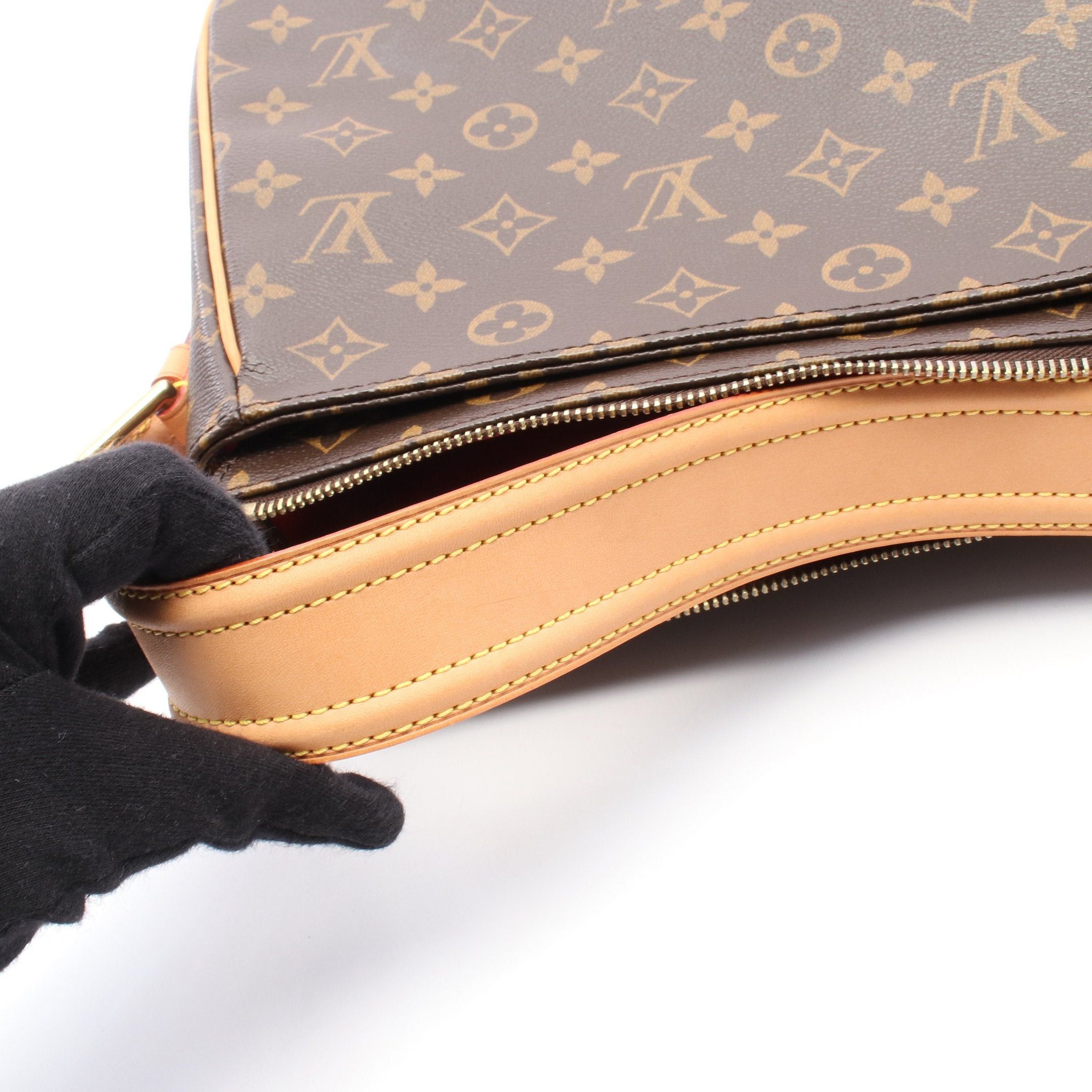Louis Vuitton Louis Vuitton Vivacite Gm Monogram Shoulder Bag Leather Brown Size ONE SIZE - 6 Thumbnail