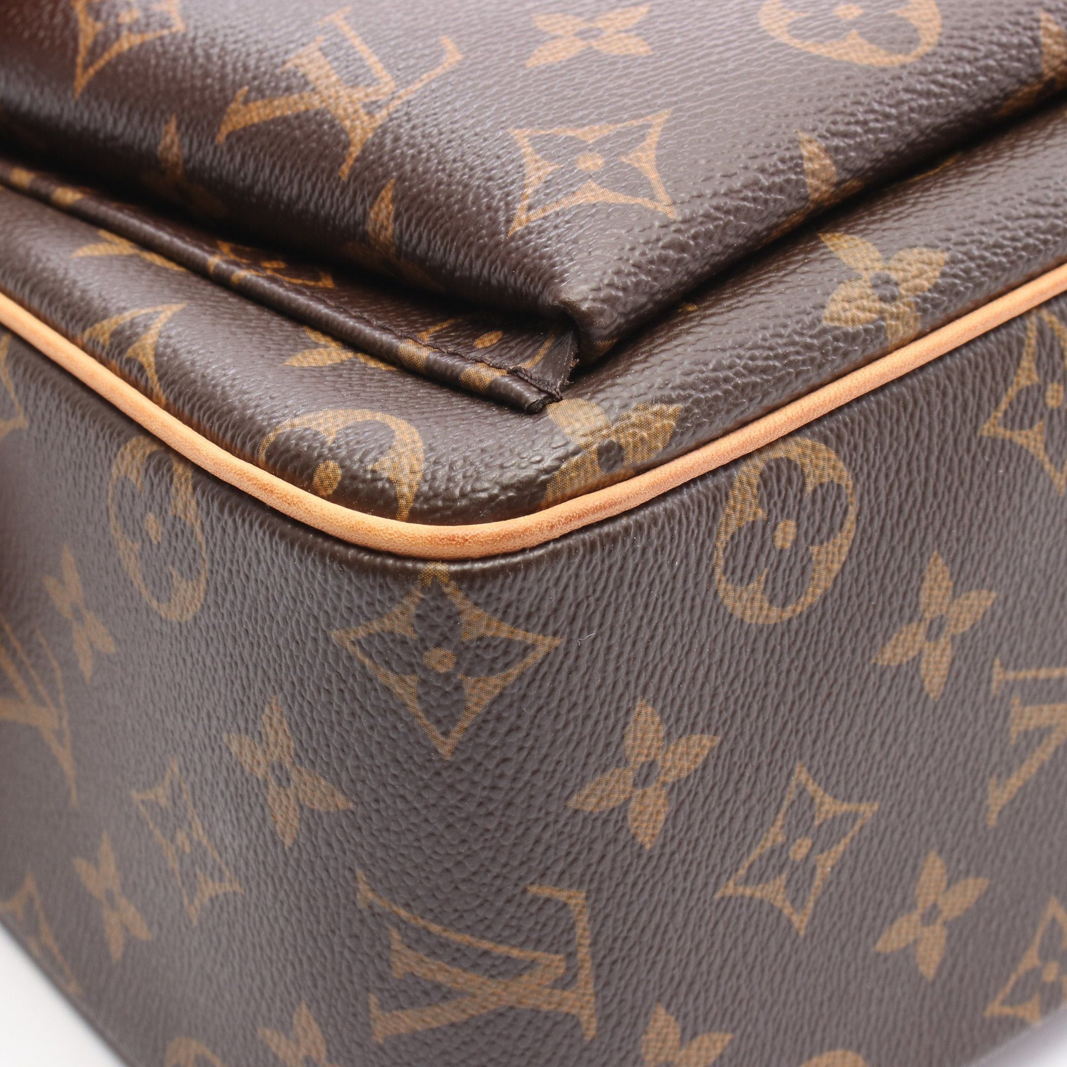 Louis Vuitton Louis Vuitton Vivacite Gm Monogram Shoulder Bag Leather Brown Size ONE SIZE - 7 Thumbnail