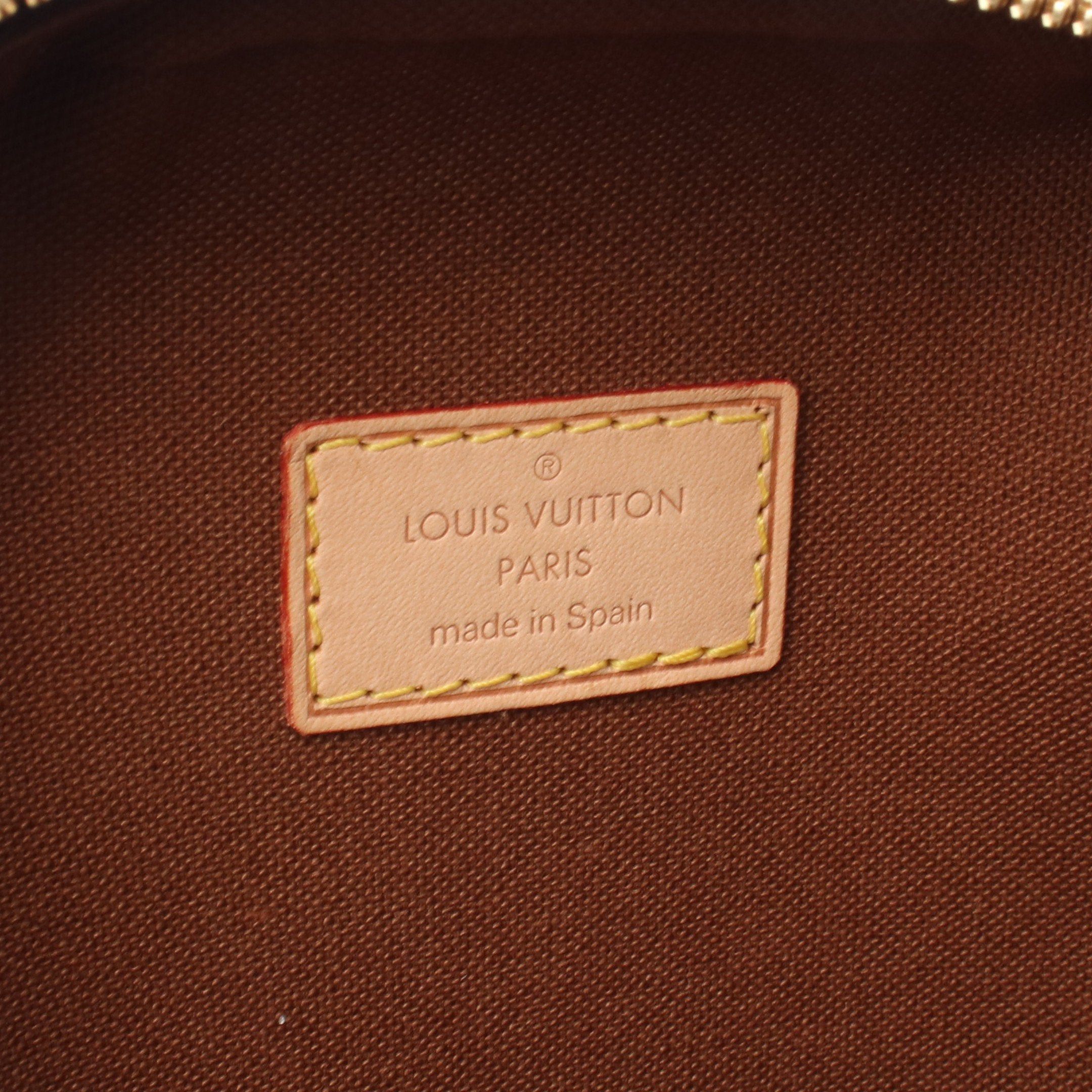 Louis Vuitton Louis Vuitton Pochette Ganju Monogram Body Bag Leather Brown Size ONE SIZE - 4 Thumbnail