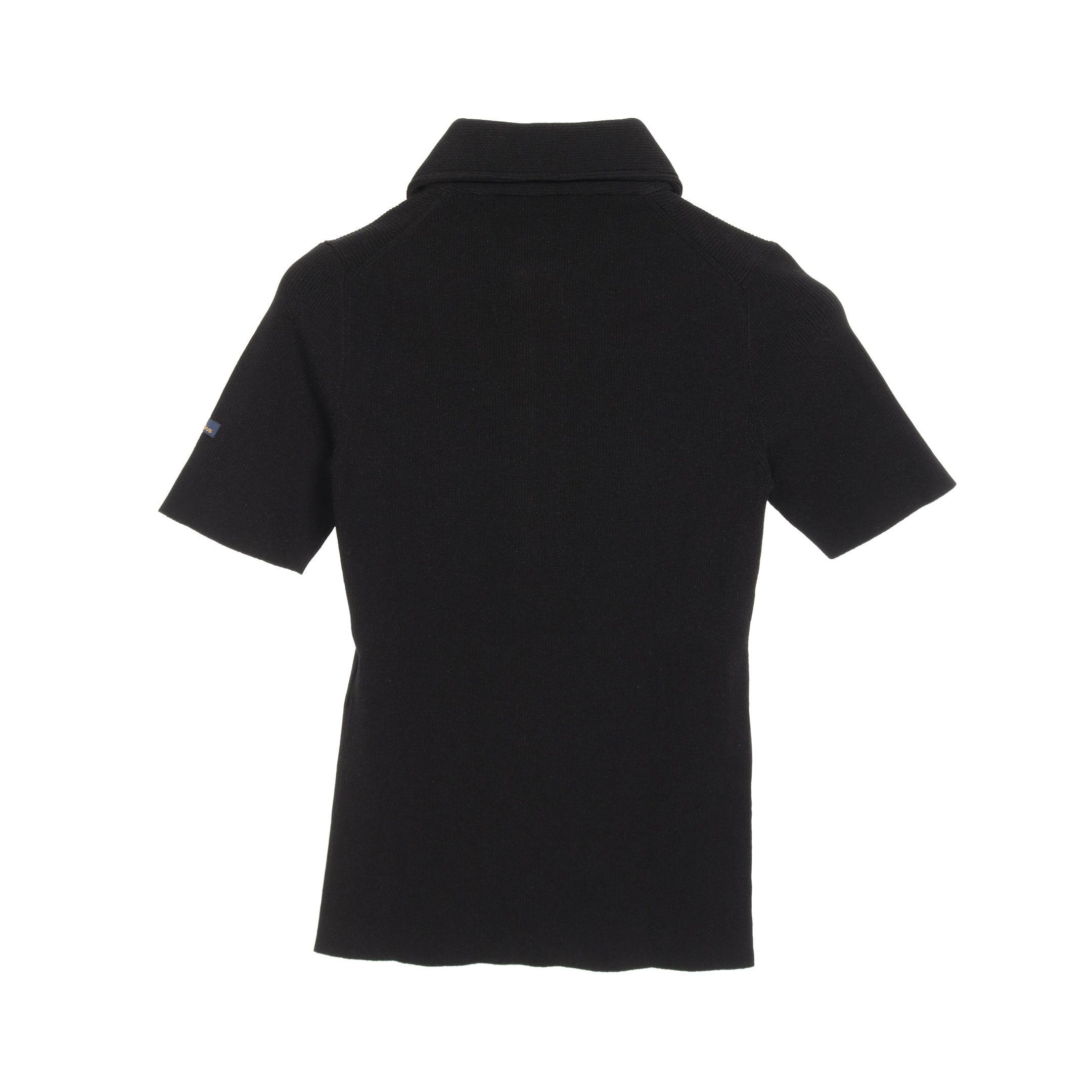 Louis Vuitton Louis Vuitton Knit Short Sleeve Rayon Black Size ONE SIZE - 2 Thumbnail