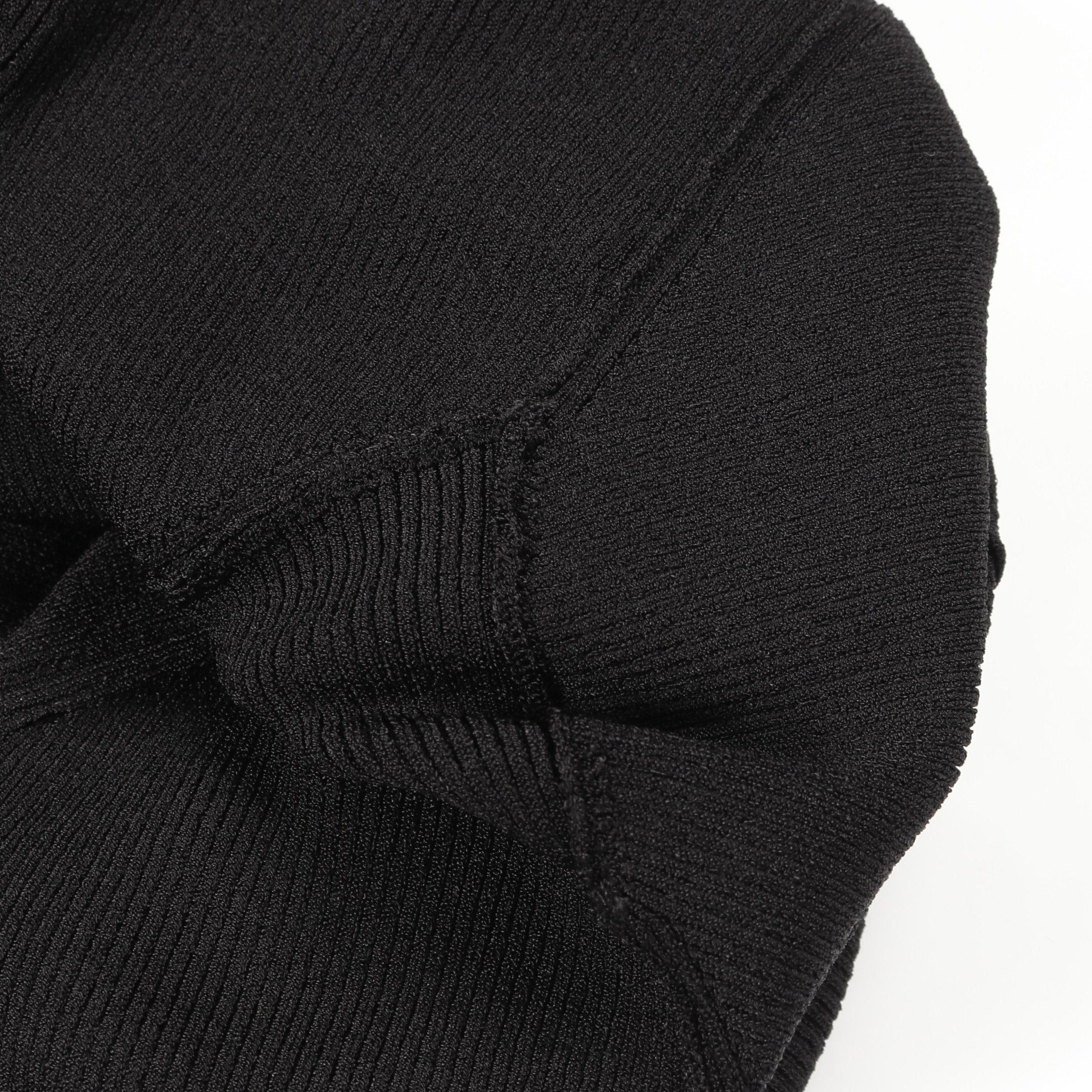 Louis Vuitton Louis Vuitton Knit Short Sleeve Rayon Black Size ONE SIZE - 7 Thumbnail