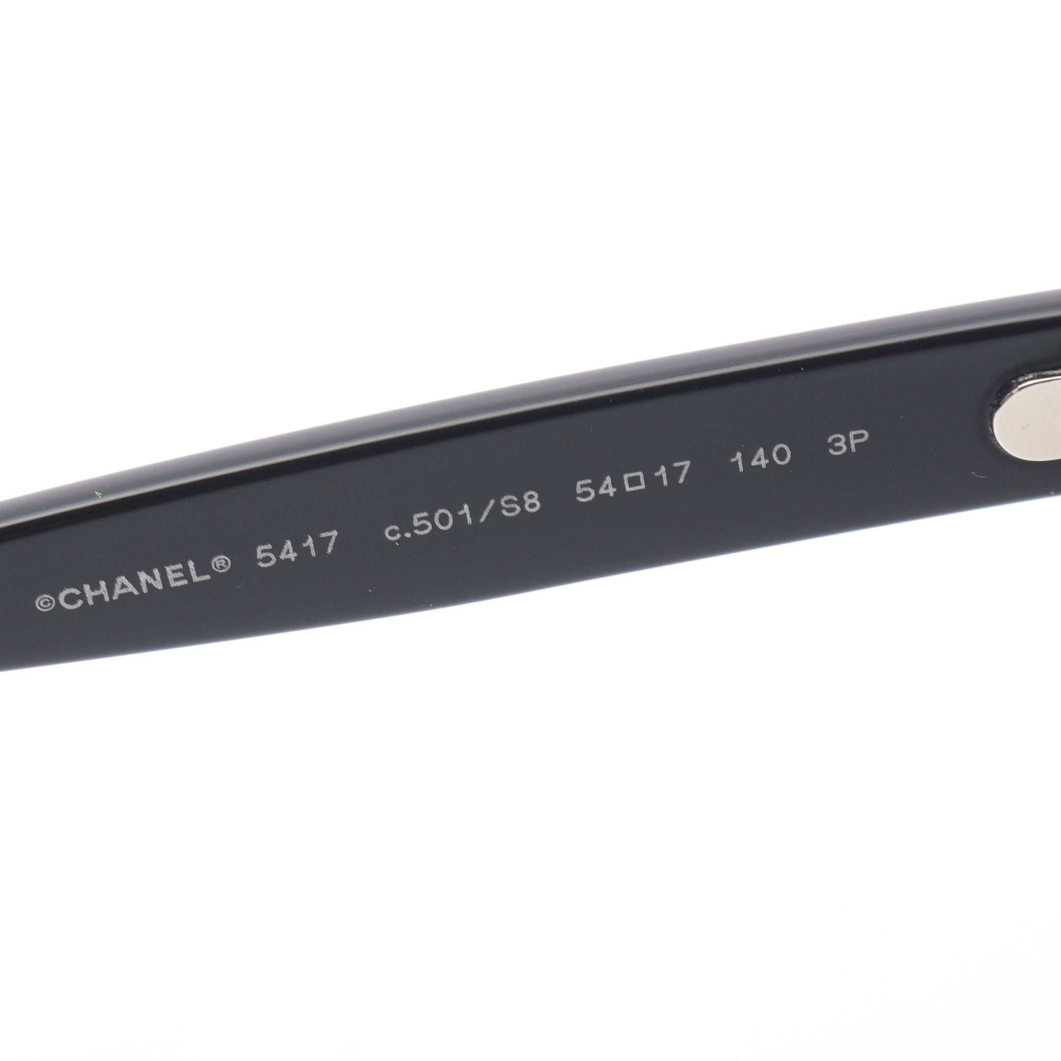 Chanel Chanel Square Shape Eyewear Sunglasses Black Size ONE SIZE - 4 Thumbnail