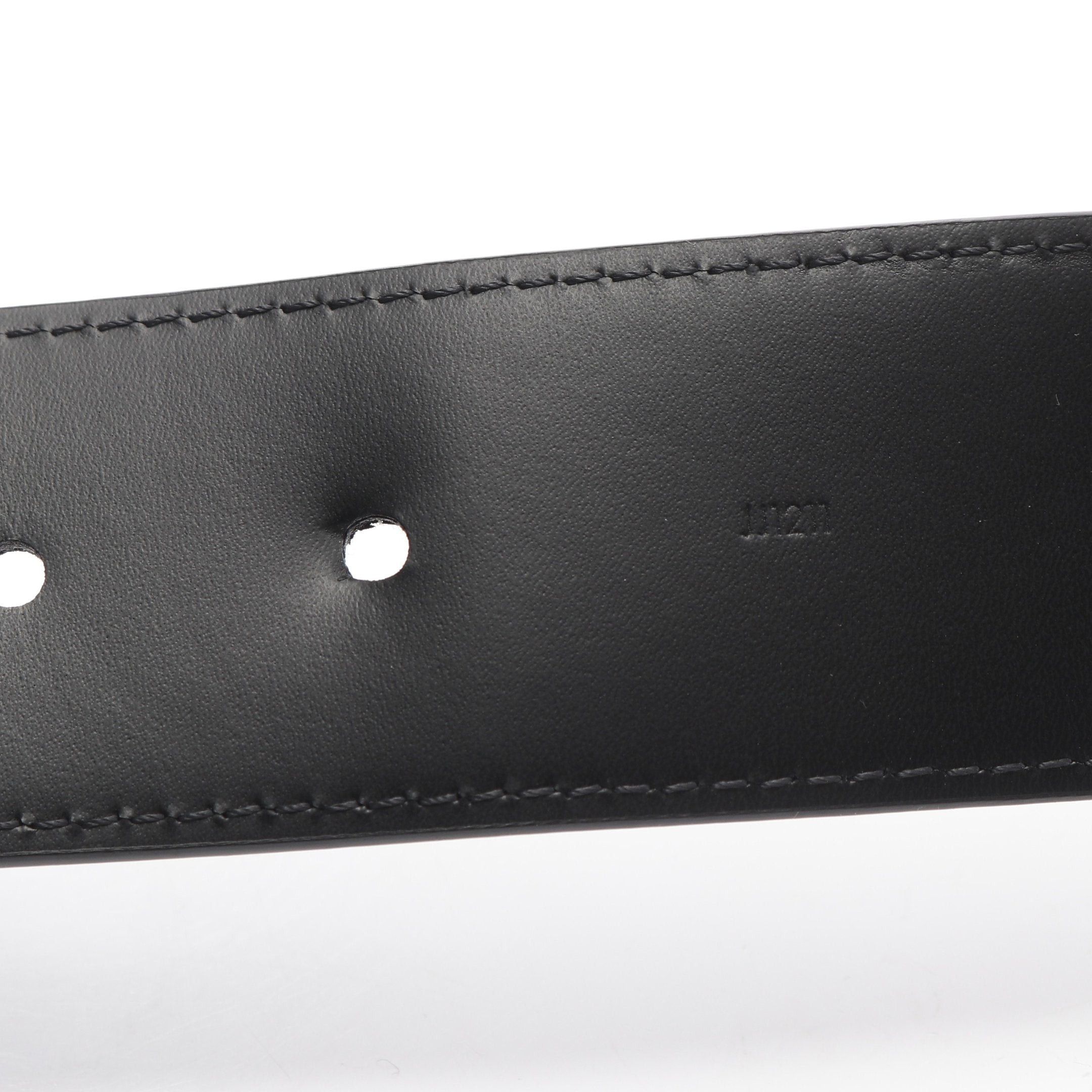 Louis Vuitton Louis Vuitton Ceinture Downtown Damier Graphite Belt Black Size ONE SIZE - 6 Thumbnail