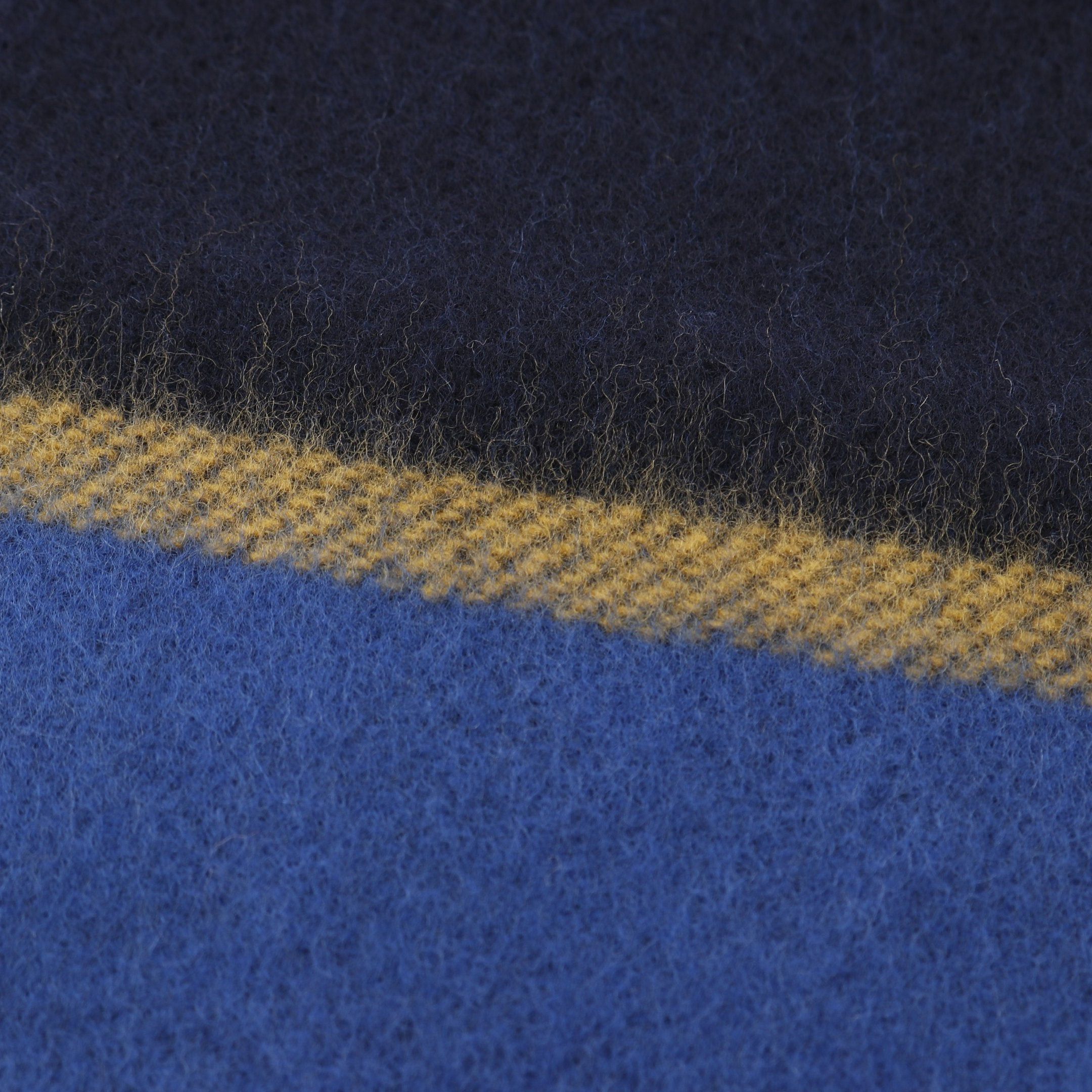 Loewe Loewe Anagram Scarf Wool Cashmere Blue Navy Yellow Size ONE SIZE - 5 Thumbnail