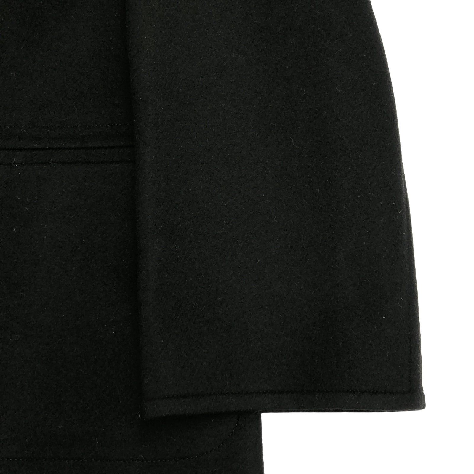 Hermes Hermes Coat Cashmere Black Size ONE SIZE - 4 Thumbnail