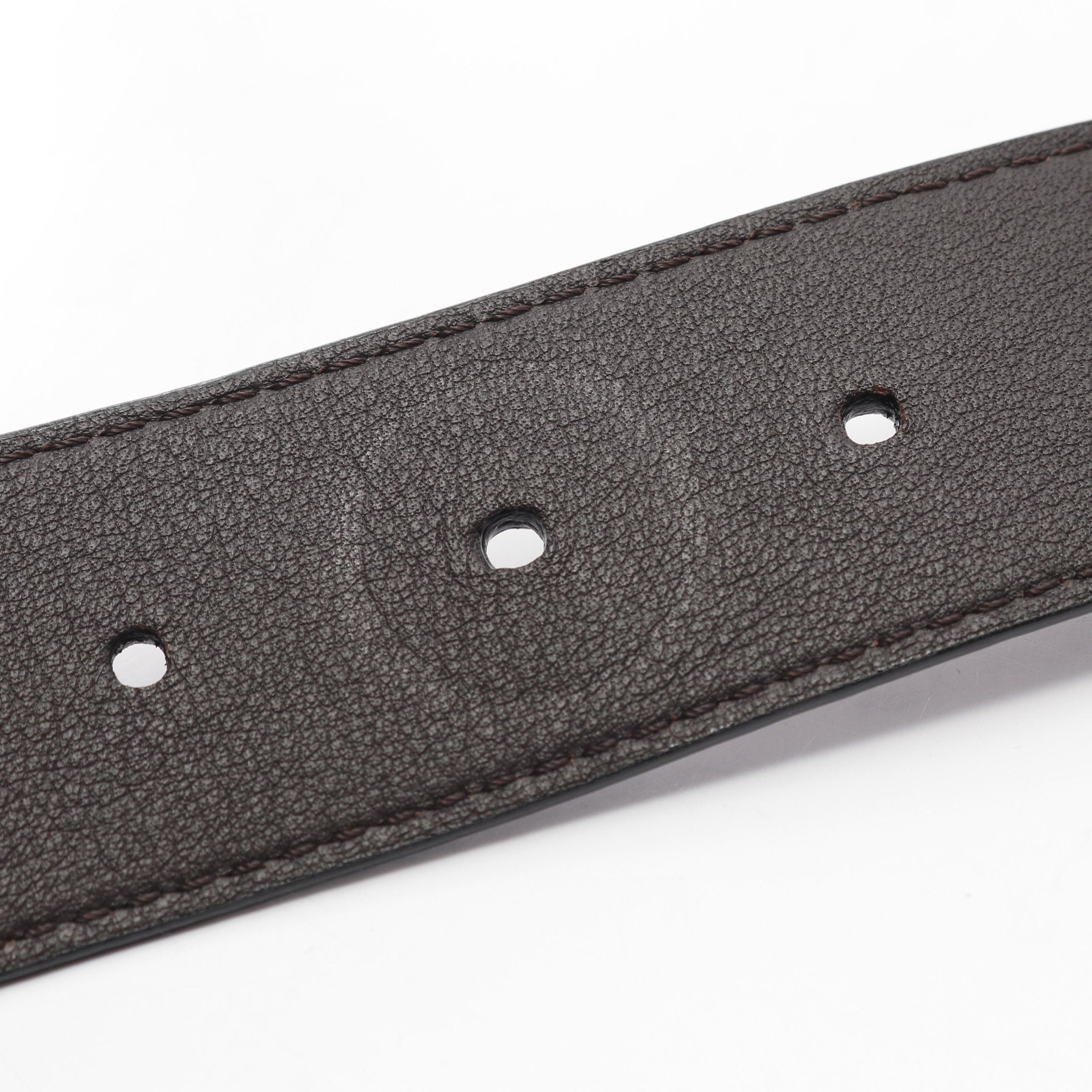 Louis Vuitton Louis Vuitton Ceinture Legend Belt Leather Bordeaux Size ONE SIZE - 6 Thumbnail