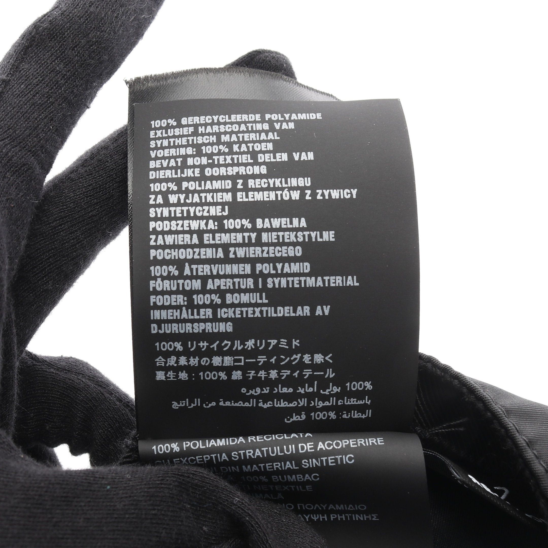 Prada Prada Re Nylon Cap Black Size ONE SIZE - 6 Thumbnail