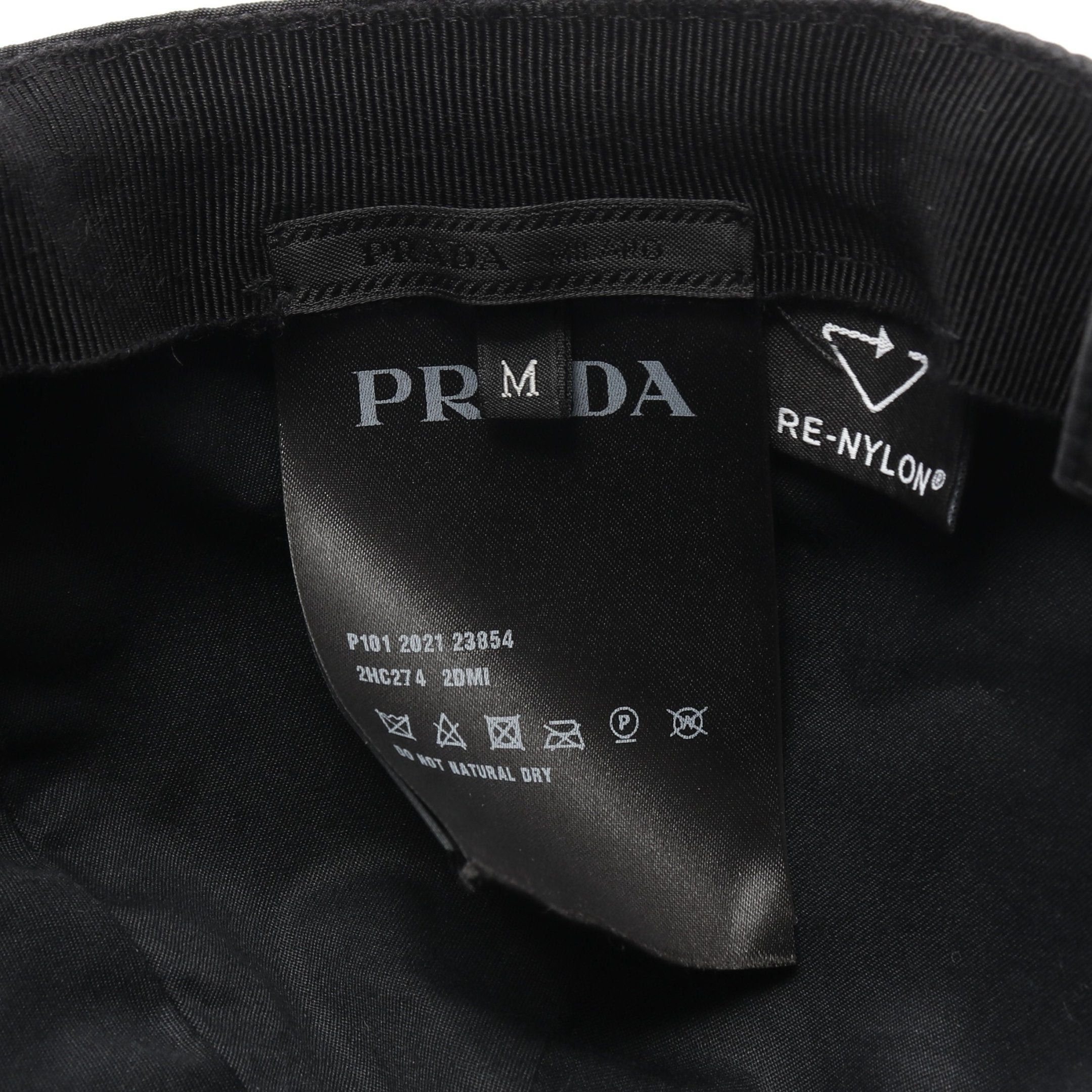 Prada Prada Re Nylon Cap Black Size ONE SIZE - 4 Thumbnail